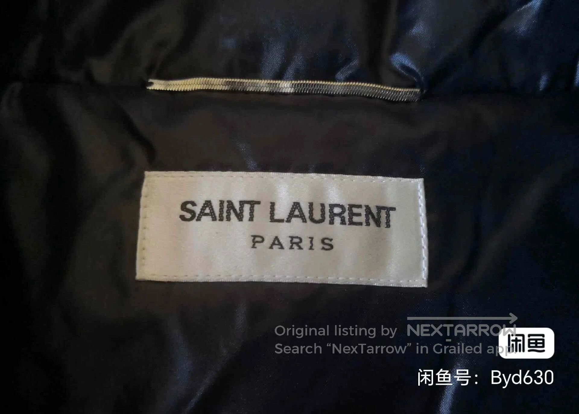 Saint Laurent Paris Saint Laurent Black Puffer Jacket. Size US S / EU 44-46 / 1 - 3 Thumbnail