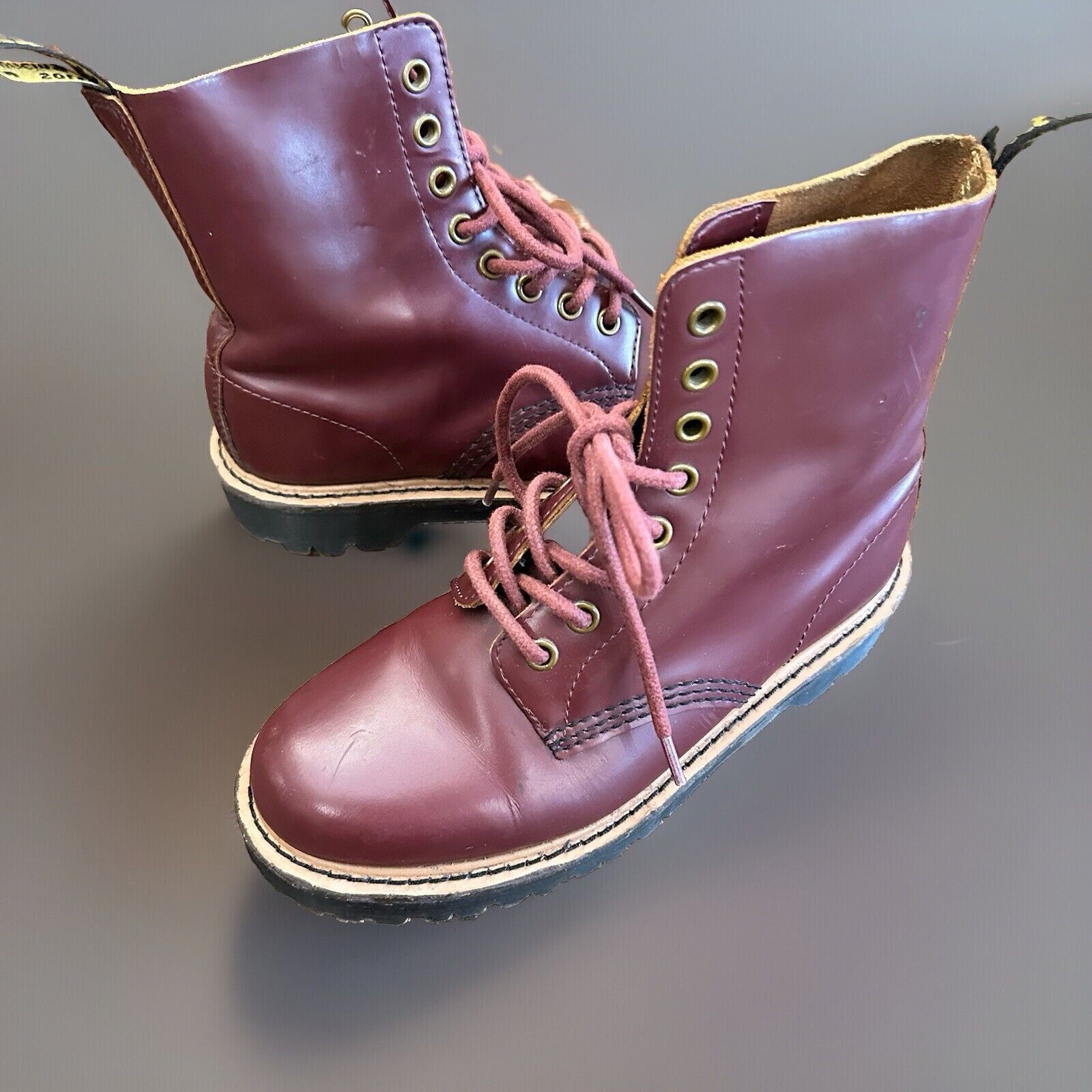 Dr. Martens Doc Marten 1640 Pascal Boots US Women 6 Dark Cherry Classic Size US 6 / IT 36 - 1 Thumbnail