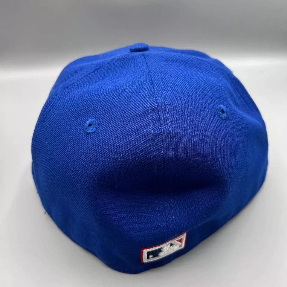 New Era New York Yankees Hat Men 7 5/8 59Fifty New Era MLB Fitted Size ONE SIZE - 5 Thumbnail