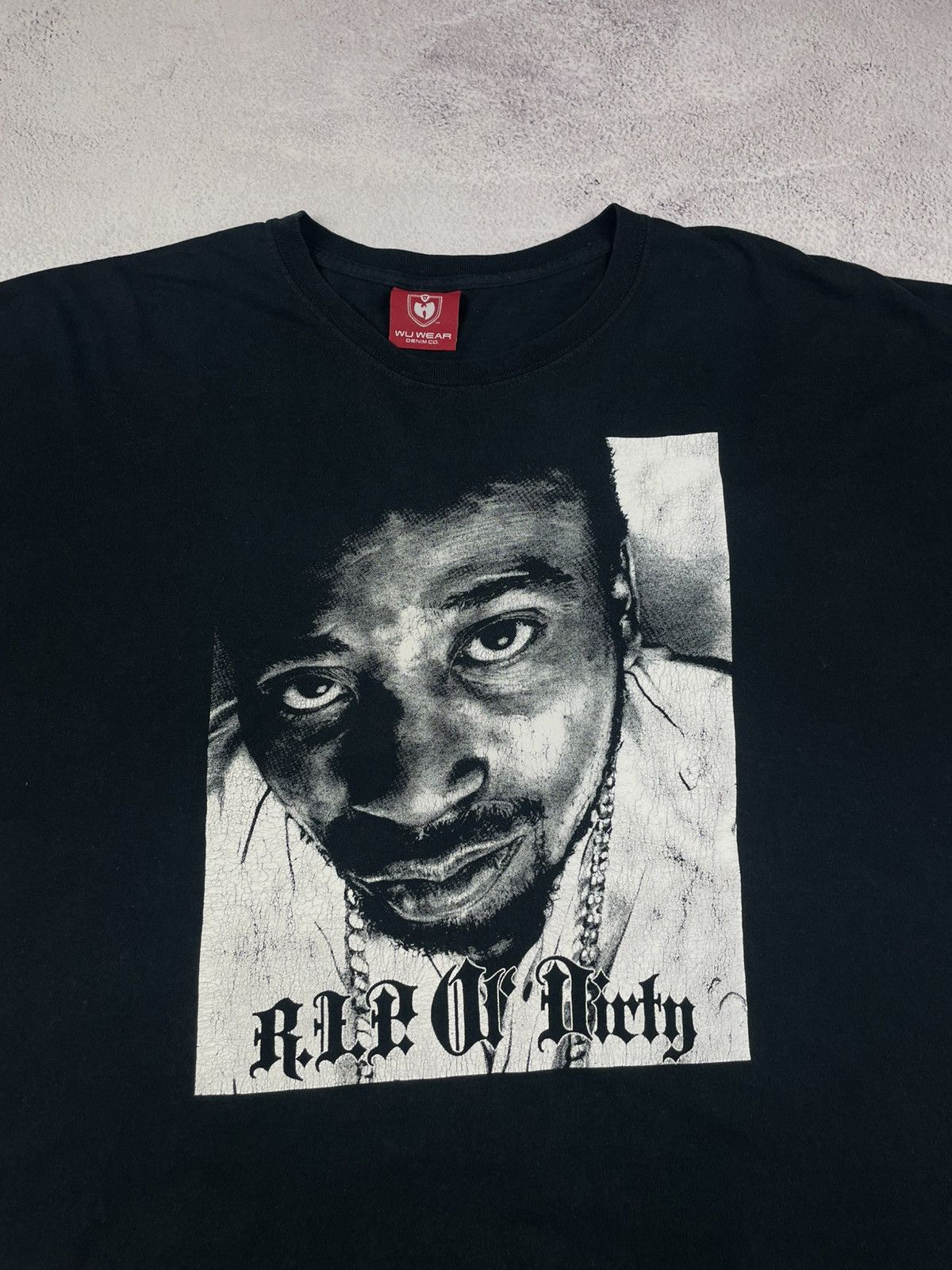 Wu-Tang Clan Wu Tang R.I.P. Ol Dirty RARE vintage T-Shirt Big Logo Very Size US XXL / EU 58 / 5 - 3 Thumbnail