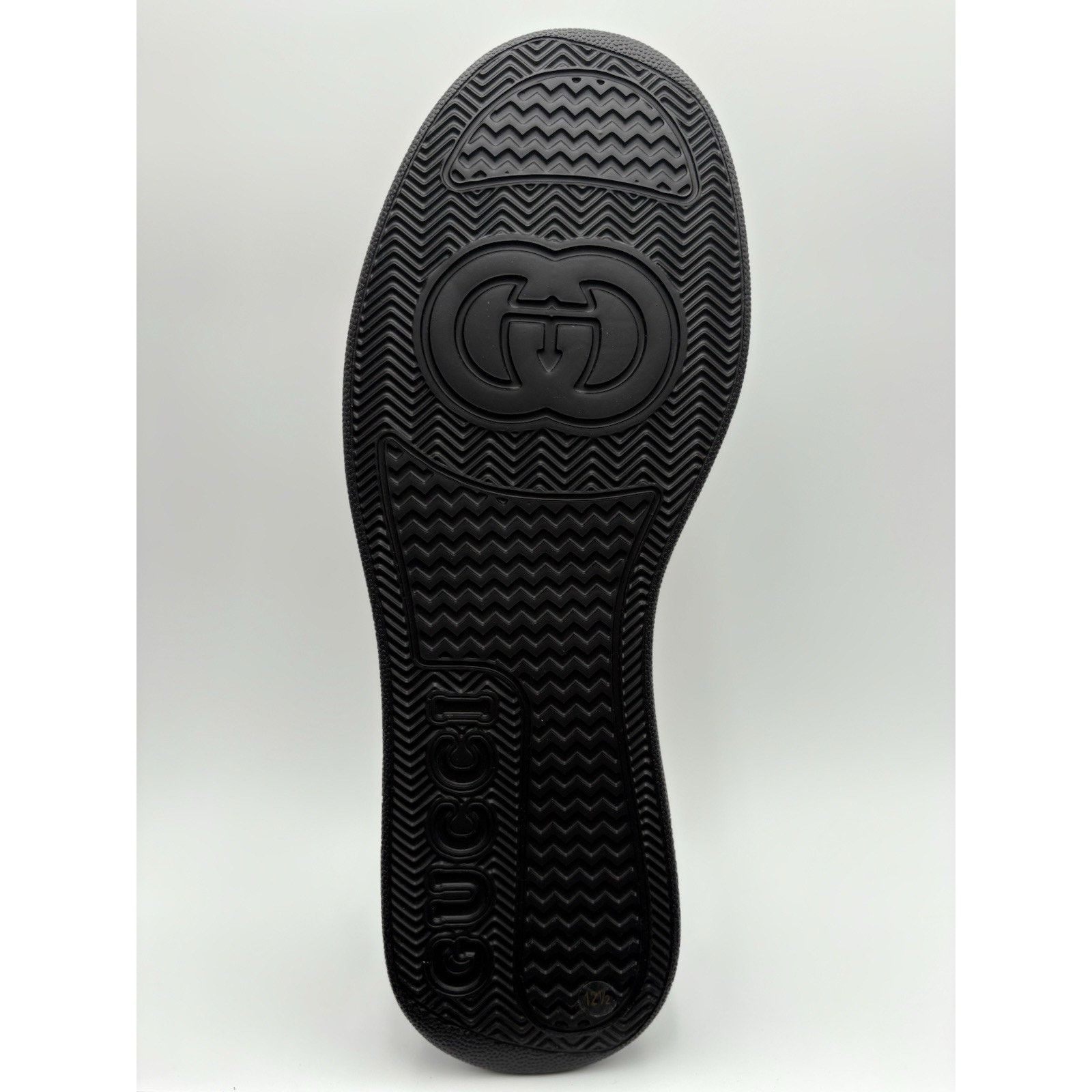 Gucci Gucci GG Embossed ' Black Leather ' | BRAND NEW! Size US 13 / EU 46 - 7 Thumbnail