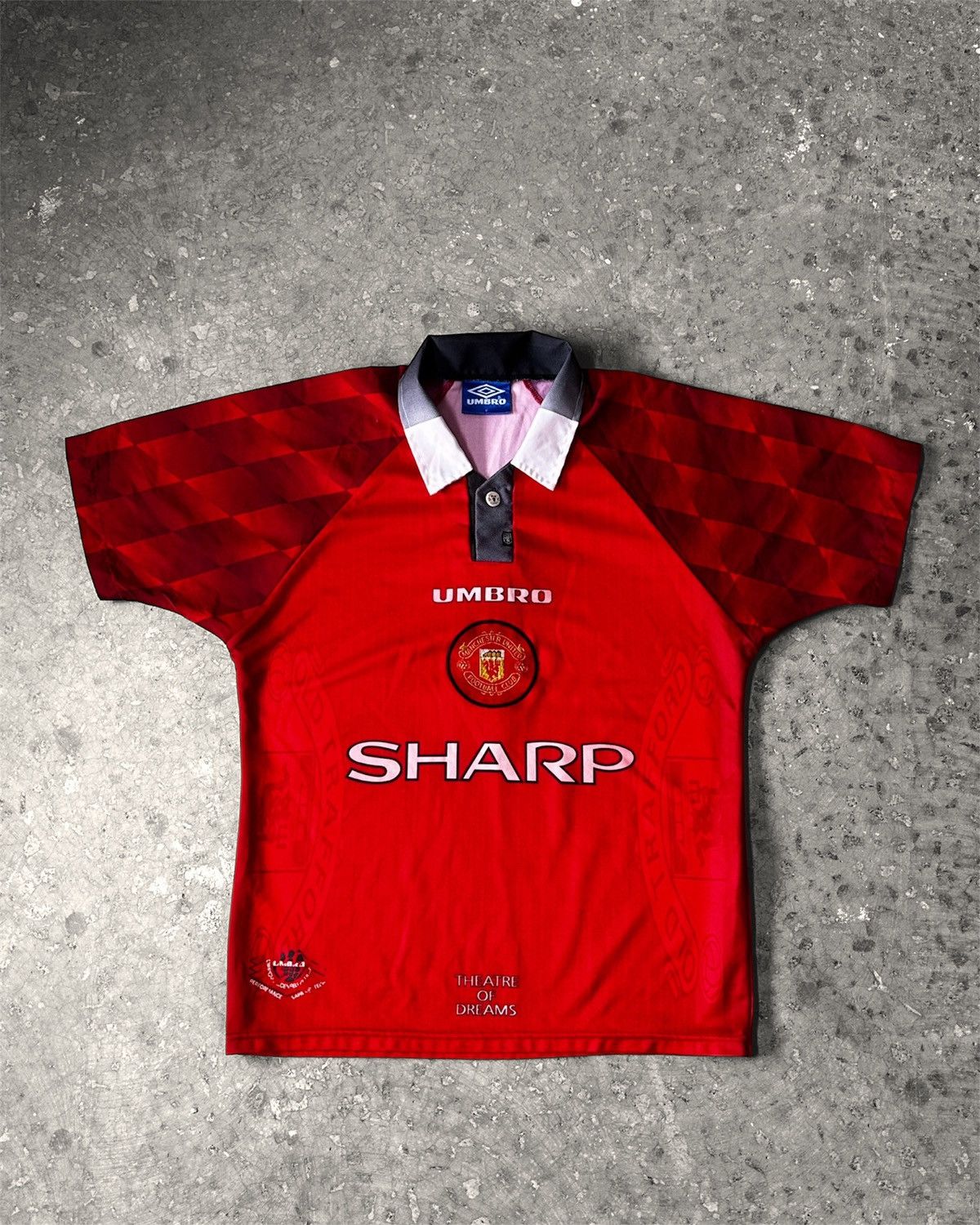 Umbro Vintage Umbro 1996/1998 Manchester United Football Jersey Size US S / EU 44-46 / 1 - 1 Thumbnail