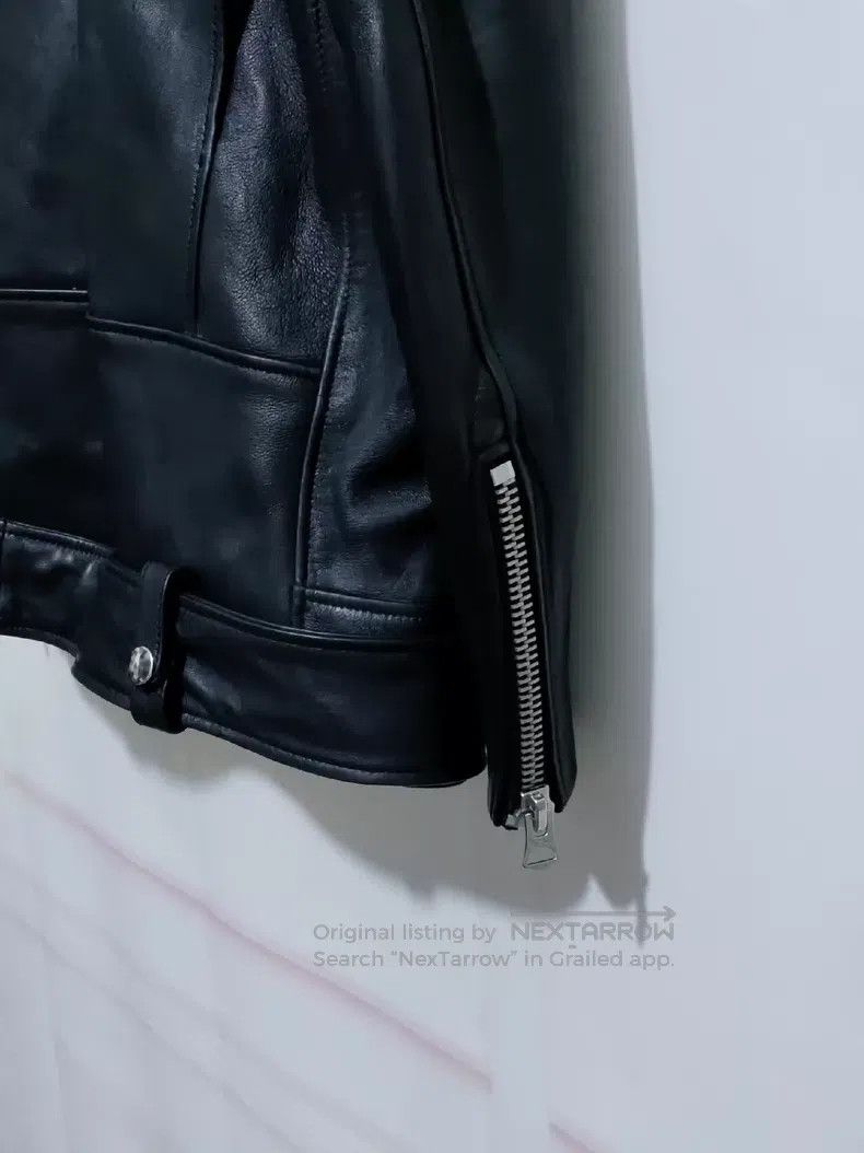 Acne Studios Acne Studios Women's Leather Biker Jacket Size 4XL / US 24-26 - 3 Thumbnail