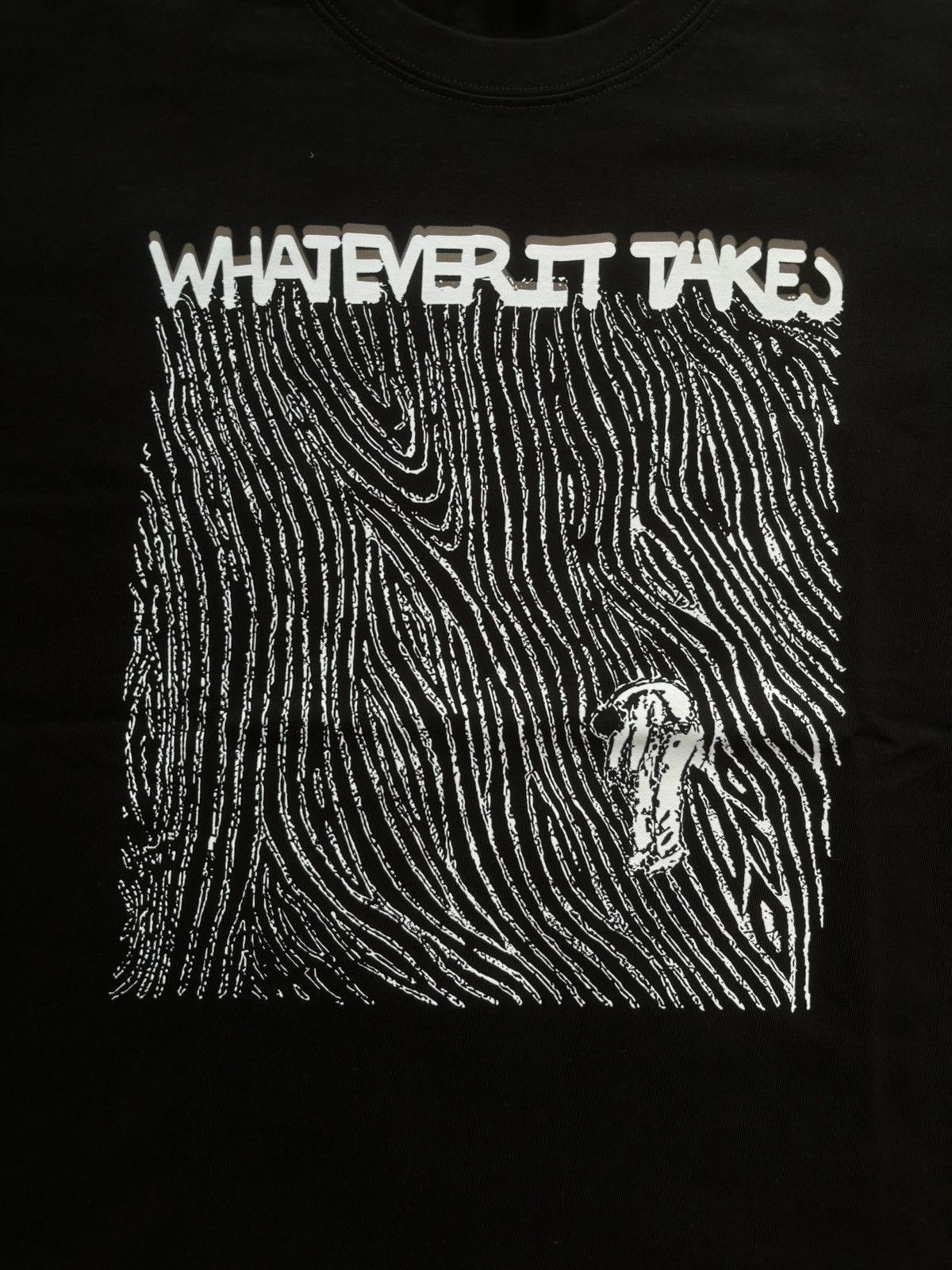 Deathwish × Vintage Vintage whatever it takes spine heavyweight black tee shirt Size US M / EU 48-50 / 2 - 6 Thumbnail