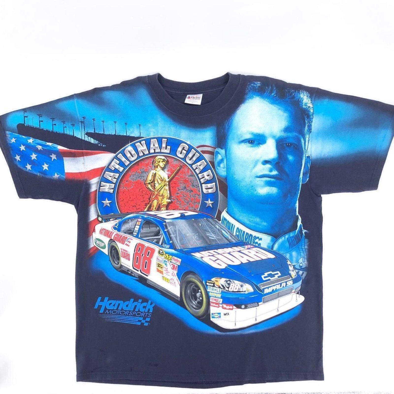 Chase Authentics × Vintage Dale Earnhardt Jr 88 AOP all over print tshirt Y2K vintage Size US XL / EU 56 / 4 - 3 Thumbnail