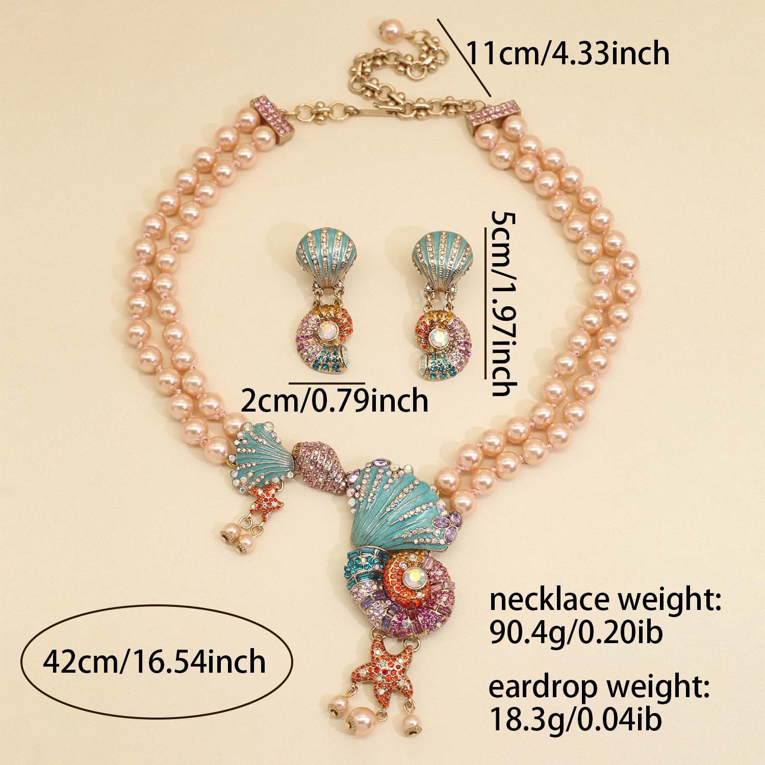 Other vintage shell conch pearl seaside vacation necklace Size ONE SIZE - 4 Thumbnail