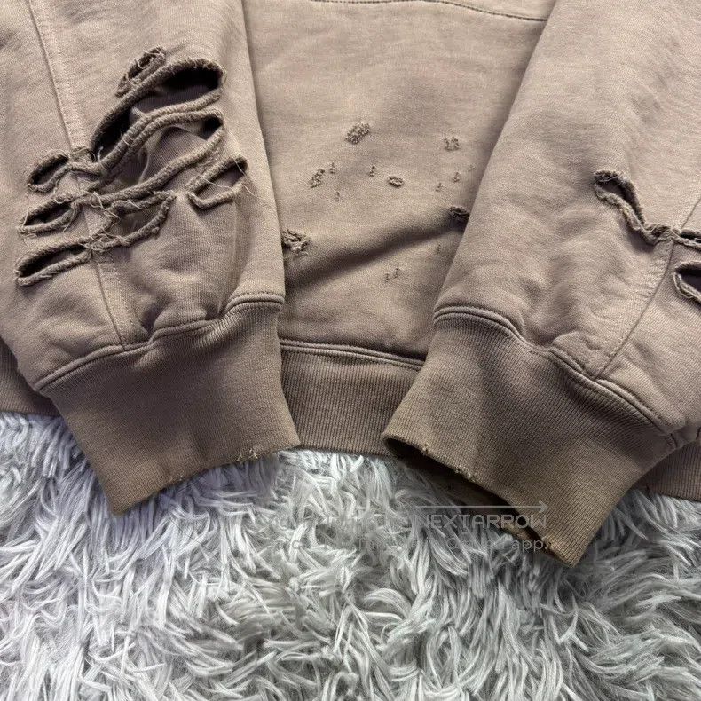 Balenciaga Balenciaga Destroyed Hoodie Size US XS / EU 42 / 0 - 4 Thumbnail