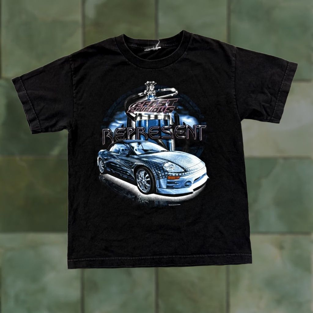 Vintage VINTAGE Universal Studios Hollywood 2 Fast 2 Furious Shirt Men S Black Short Sleeve Cars Movie Promo Y2K Size US S / EU 44-46 / 1 - 1 Thumbnail