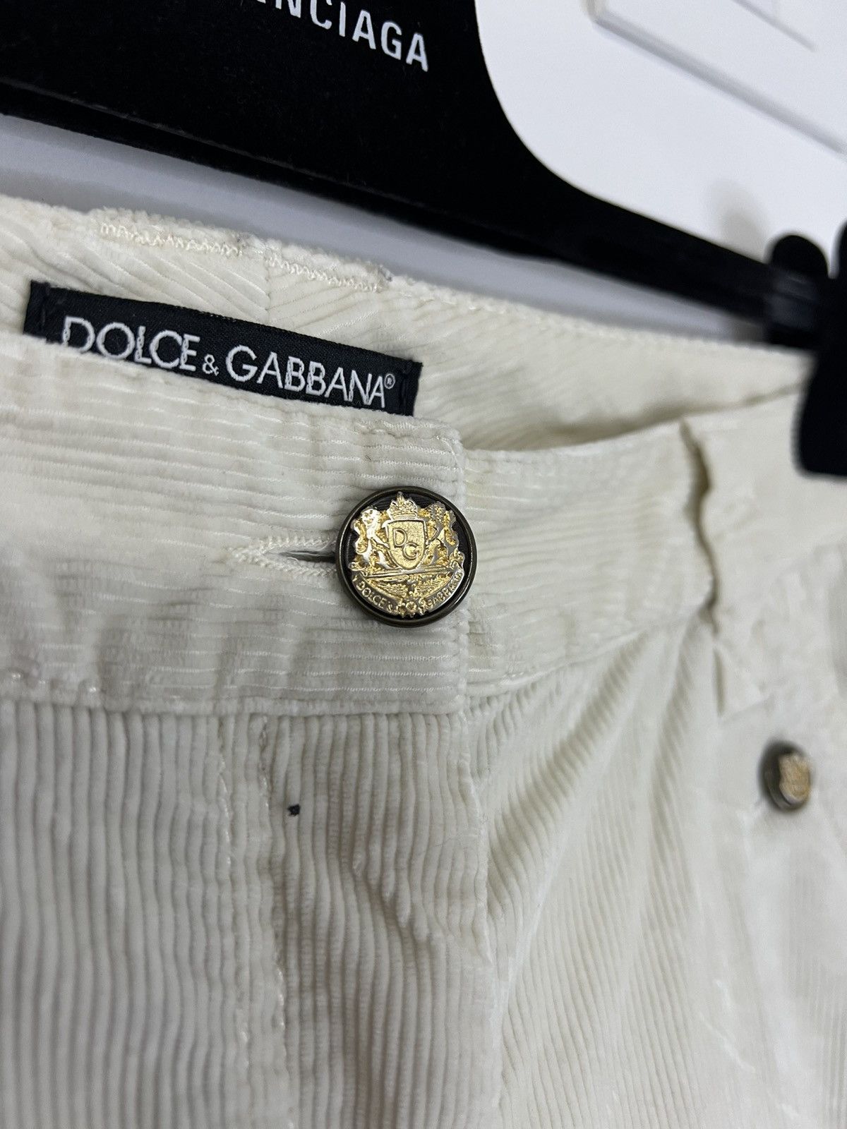 Dolce & Gabbana Dolce & Gabbana M jeans pants white Size 32" / US 10 / IT 46 - 4 Thumbnail
