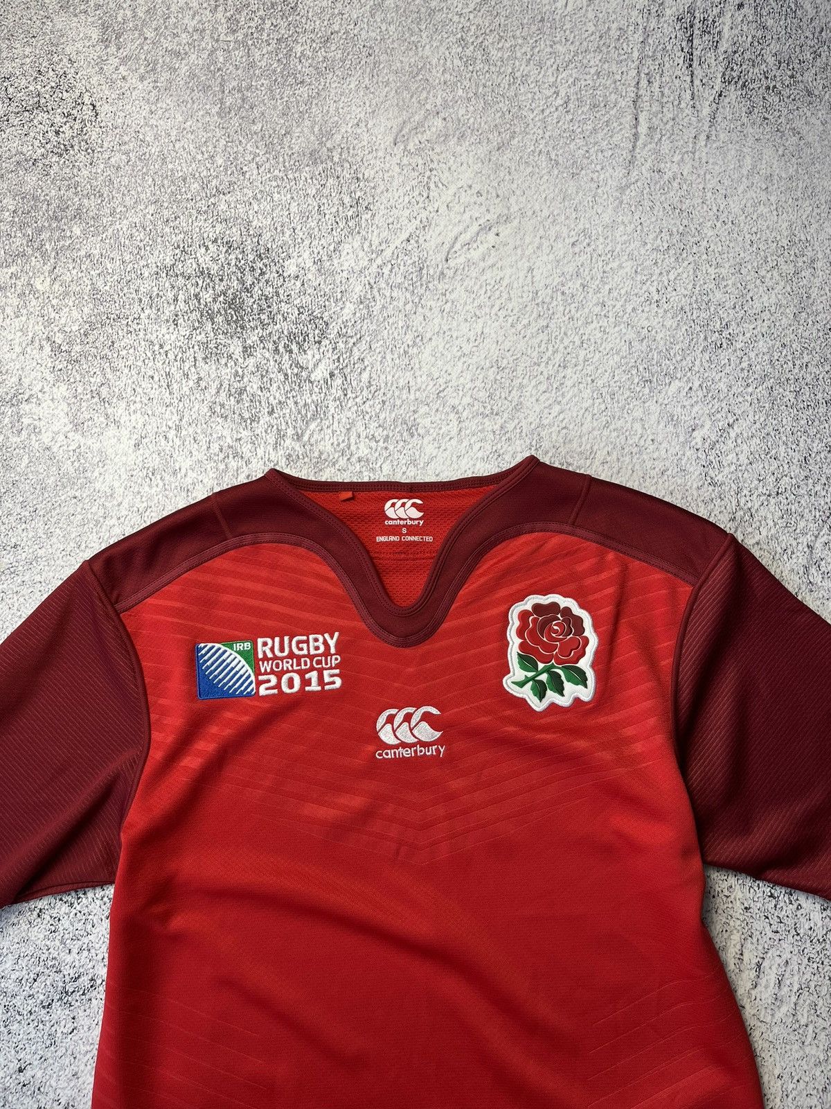 Vintage Canterbury England Rugby Jersey World Cup 2015 Authentic Size US S / EU 44-46 / 1 - 6 Thumbnail