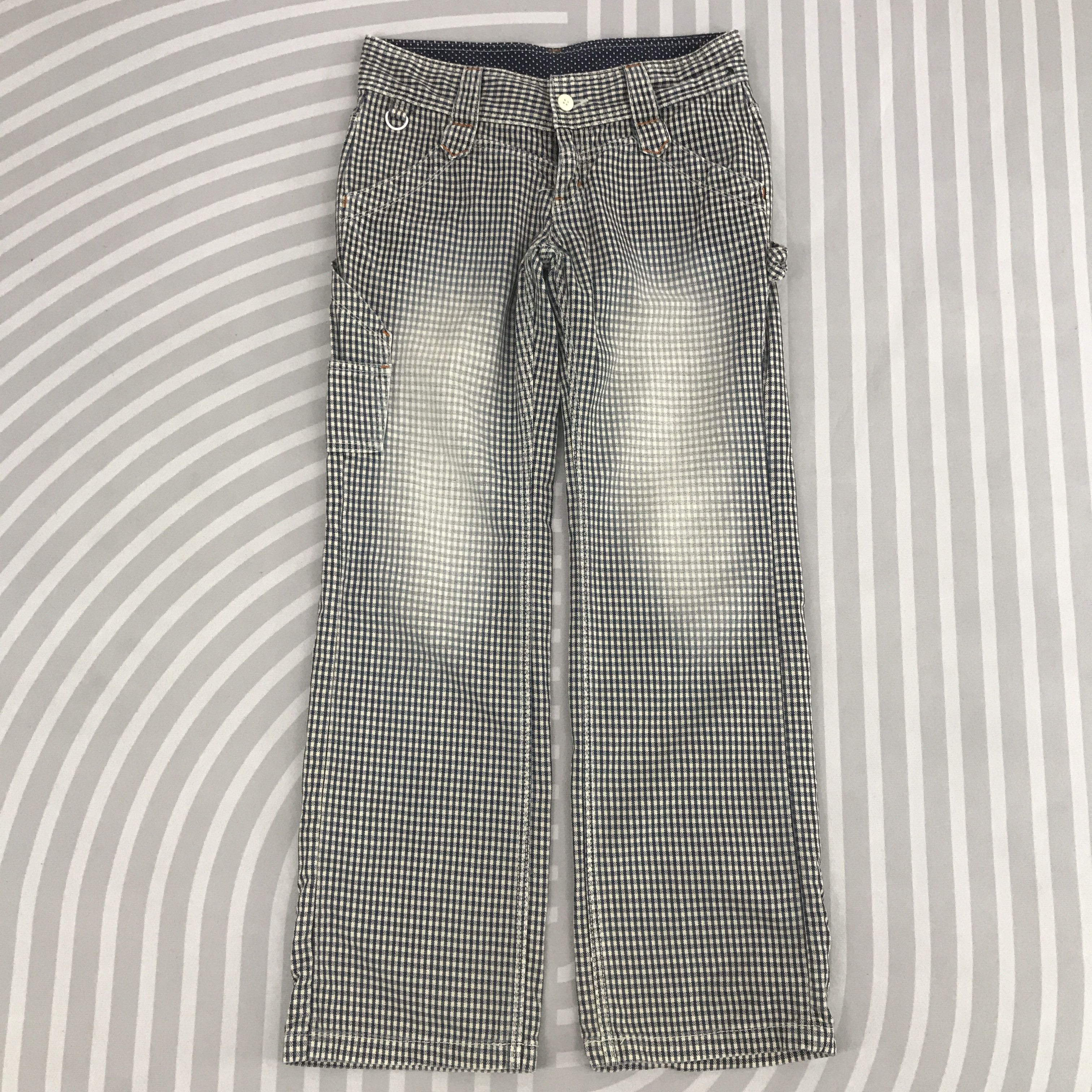 Vintage faded Japanese Brand design pants