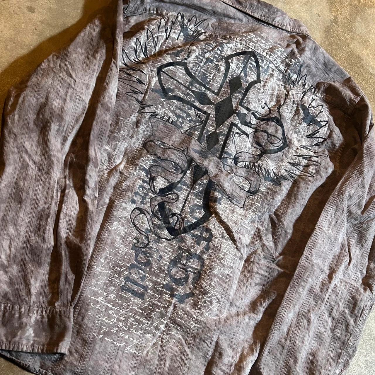 Helix Helix long sleeve y2k shirt Size US XL / EU 56 / 4 - 1 Thumbnail