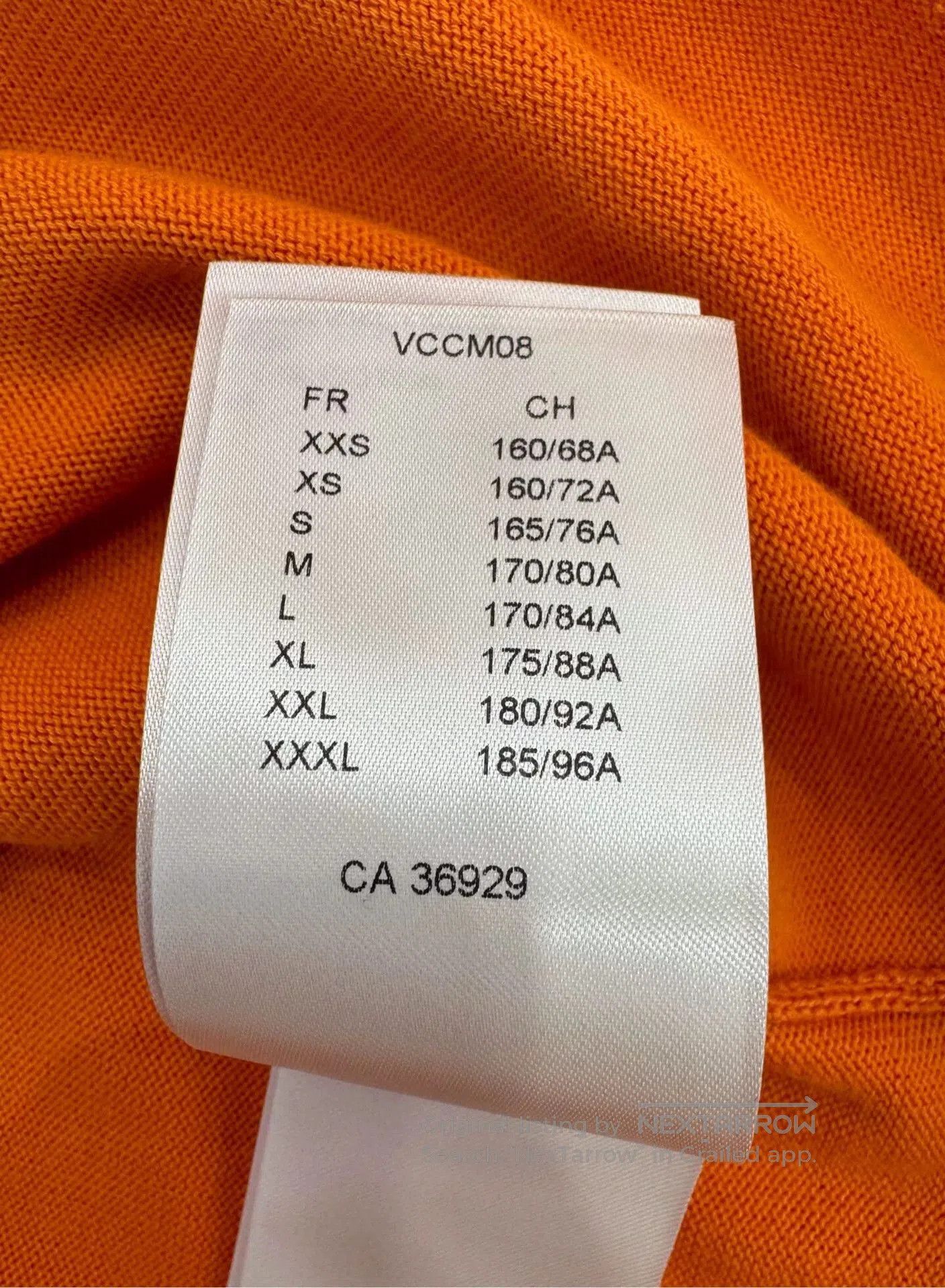 Louis Vuitton Louis Vuitton Orange Embroidered Logo Men's Tee. Size US M / EU 48-50 / 2 - 8 Thumbnail