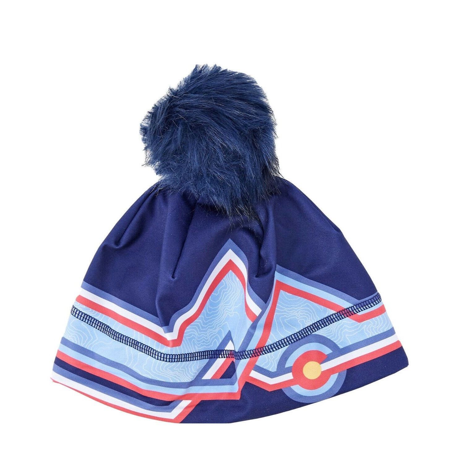Designer NWT Krimson Klover Mile High HAT Beanie Colorado Removable P Size ONE SIZE - 5 Thumbnail