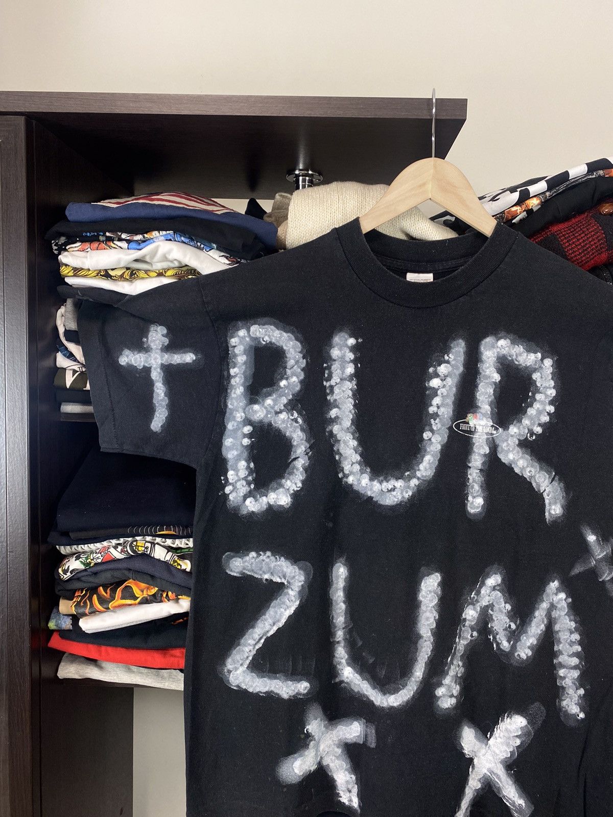 Band Tees × Vintage Vintage Y2K Burzum Custom Dye Music Tee Size US L / EU 52-54 / 3 - 4 Thumbnail