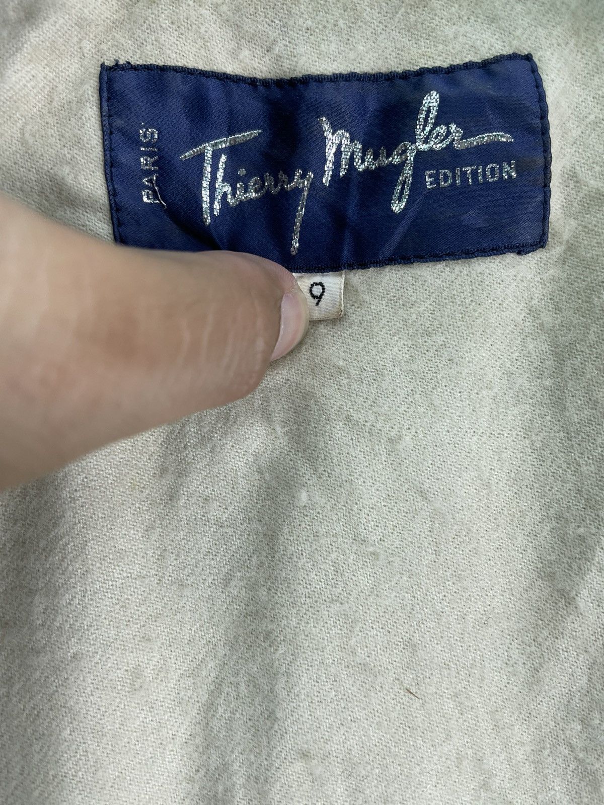 Thierry Mugler 1980s Thierry Mugler dramatic effect embroidered coat jacket Size US M / EU 48-50 / 2 - 9 Thumbnail