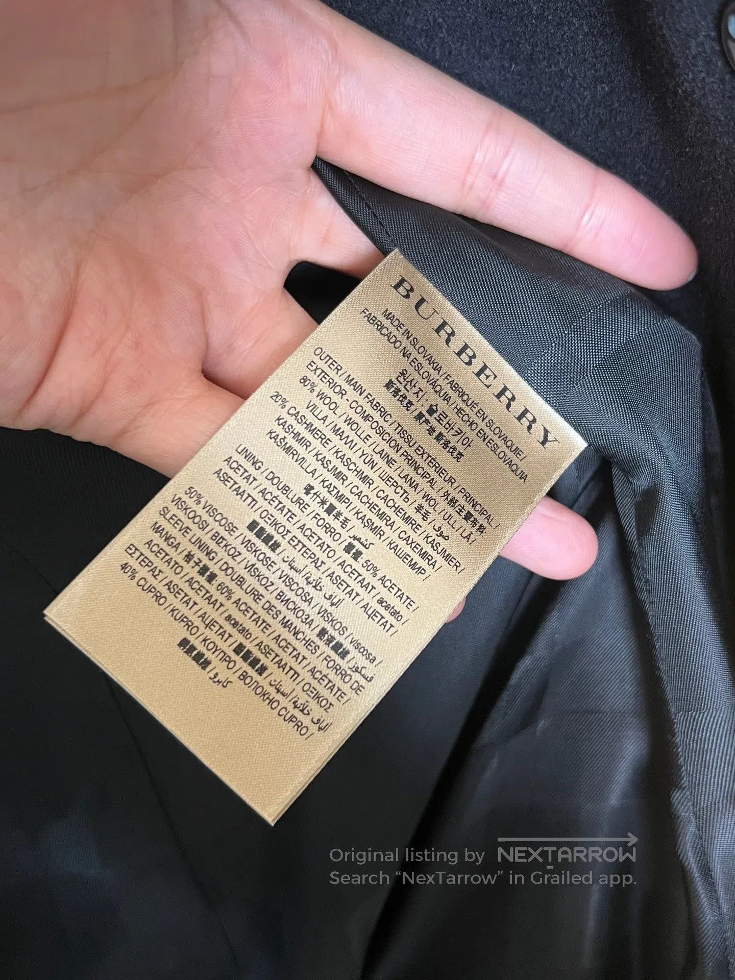 Burberry Burberry Cashmere Coat| Size XS / US 0-2 / IT 36-38 - 4 Thumbnail