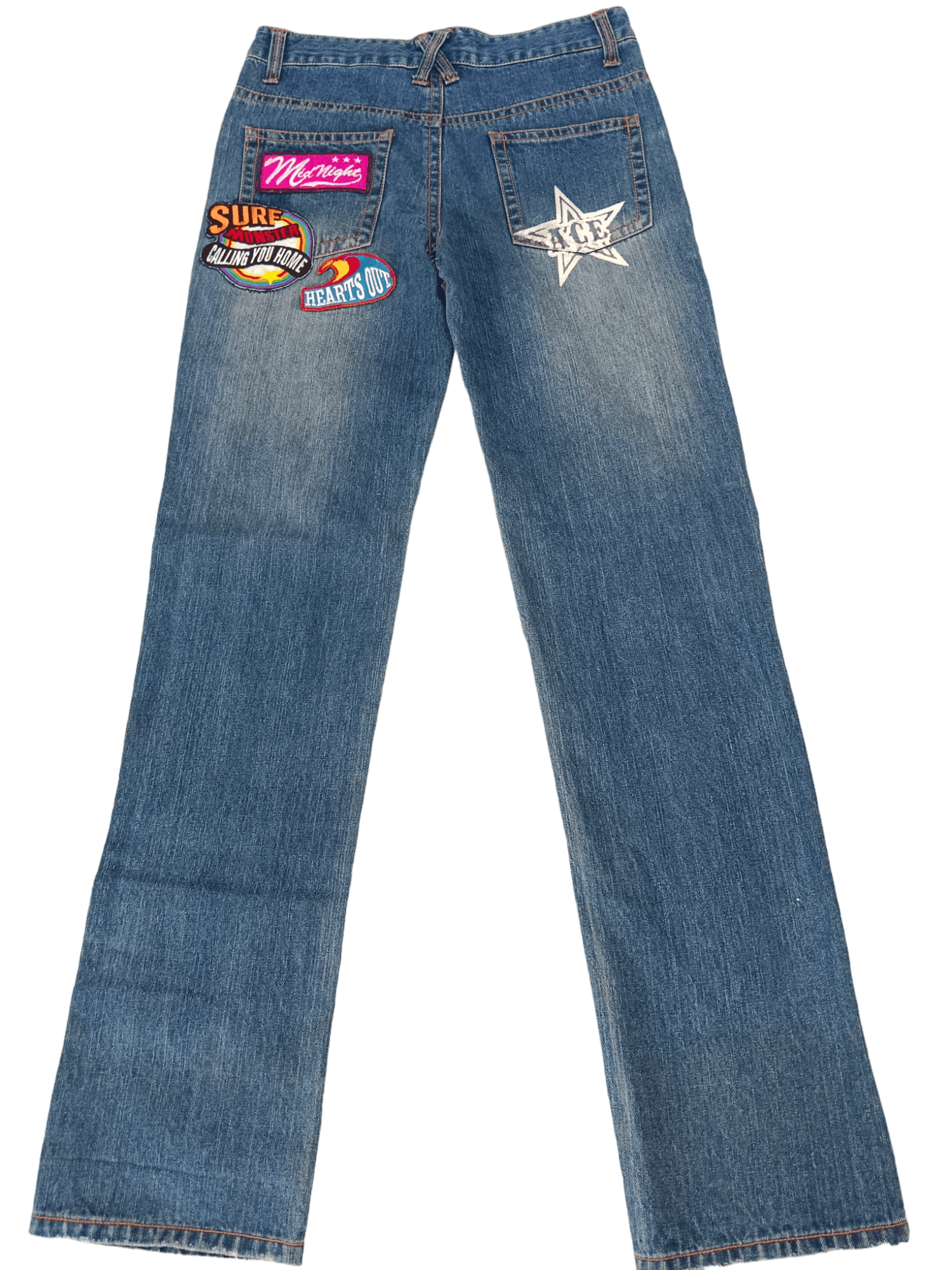 In The Attic In The Attic Patchwork Surfing Denim Size US 32 / EU 48 - 3 Thumbnail
