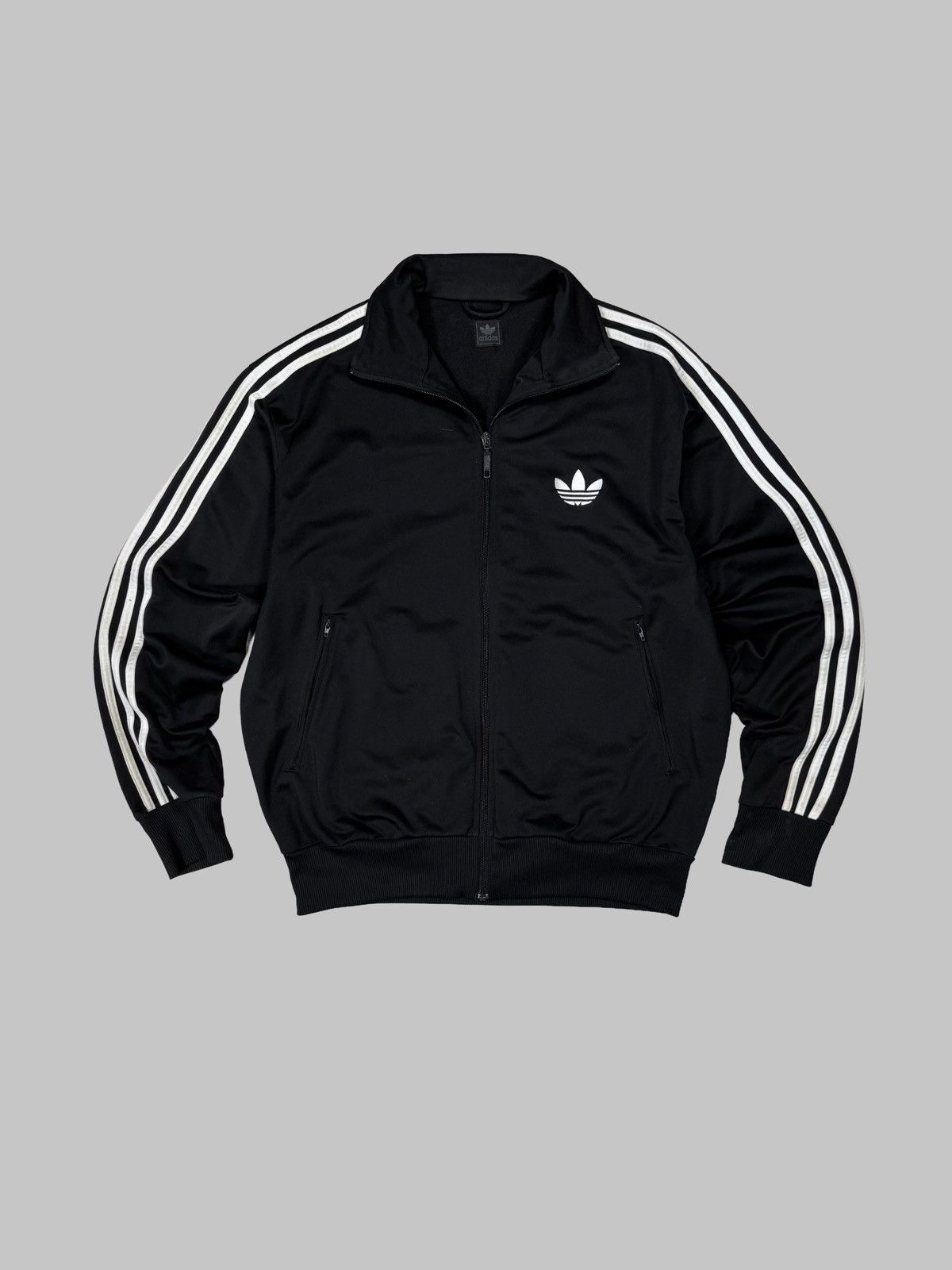 Adidas Vintage Adidas Originals Firebird Black Track Jacket Size US L / EU 52-54 / 3 - 1 Thumbnail