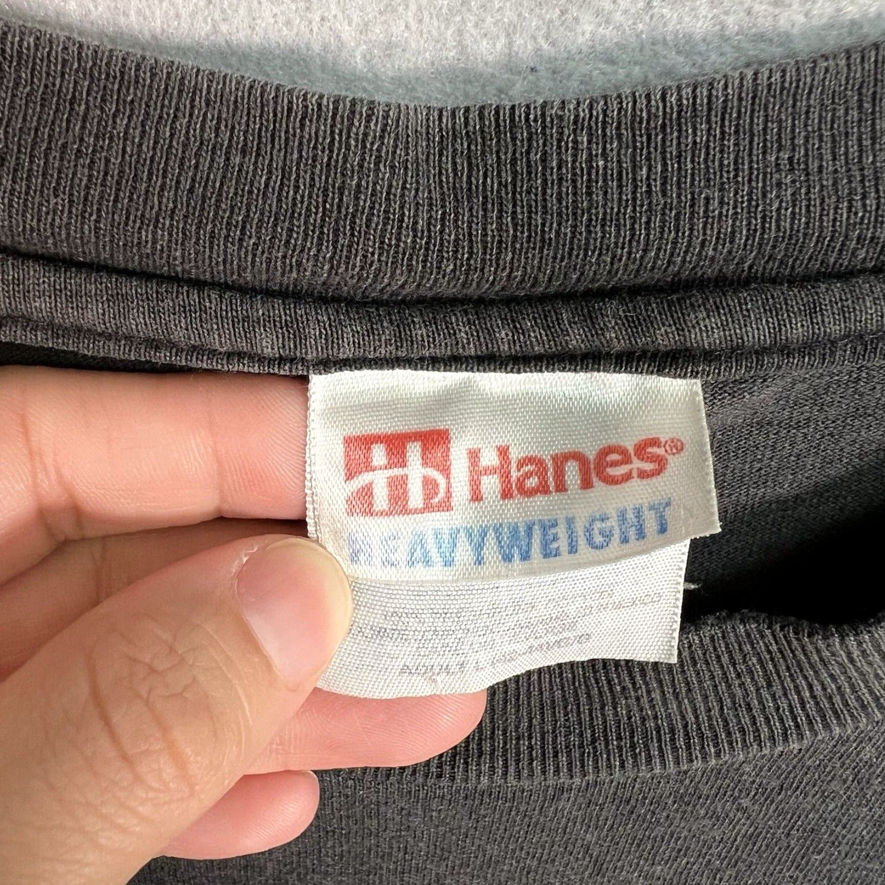 Hanes VINTAGE 90s Hanes Black Haus Rocks Graphic Tee Adult Large Mens Size US L / EU 52-54 / 3 - 5 Thumbnail