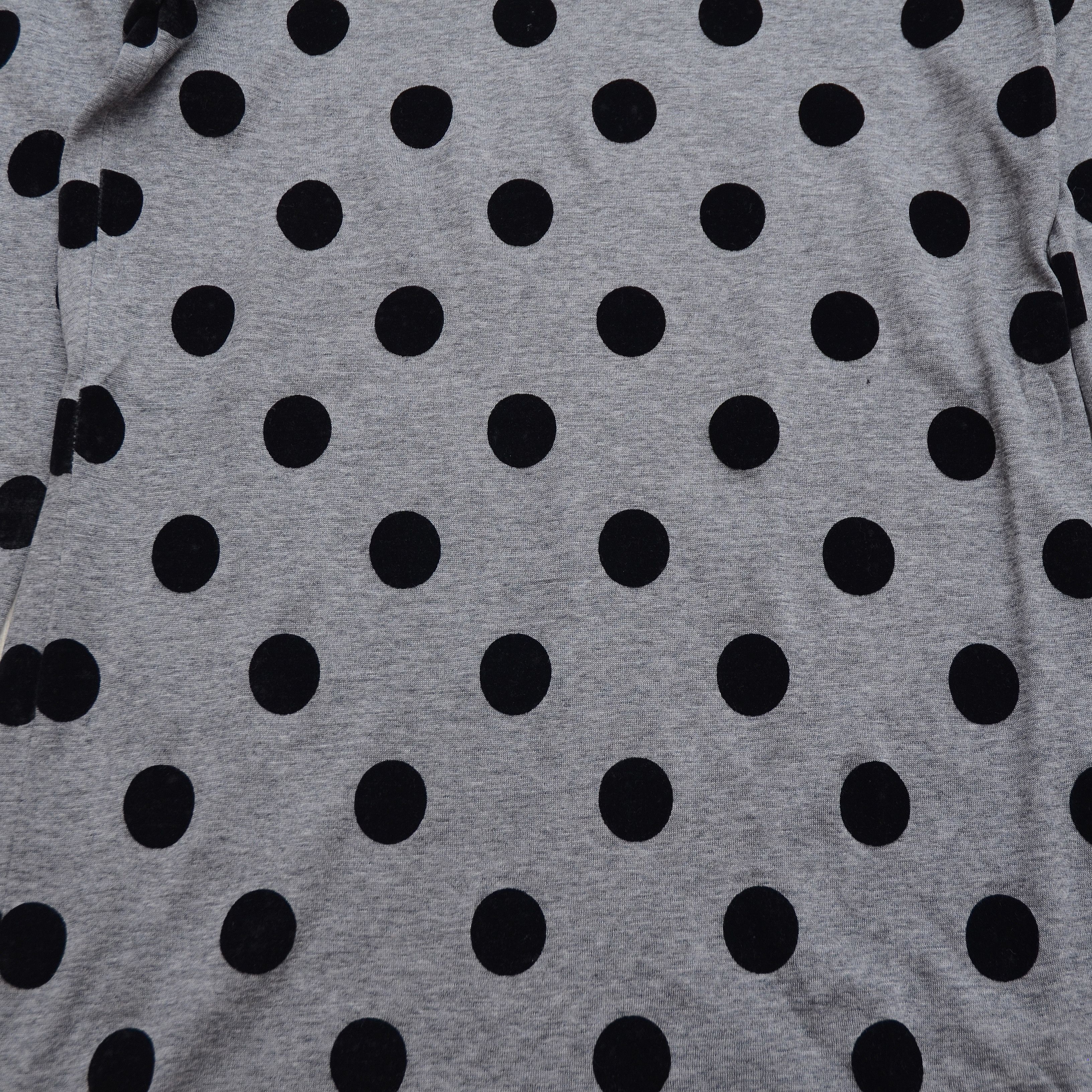 Other IL POIS forte_forte T-Shirt 100% Wool Black Chic Polka Dot Size M / US 6-8 / IT 42-44 - 4 Thumbnail