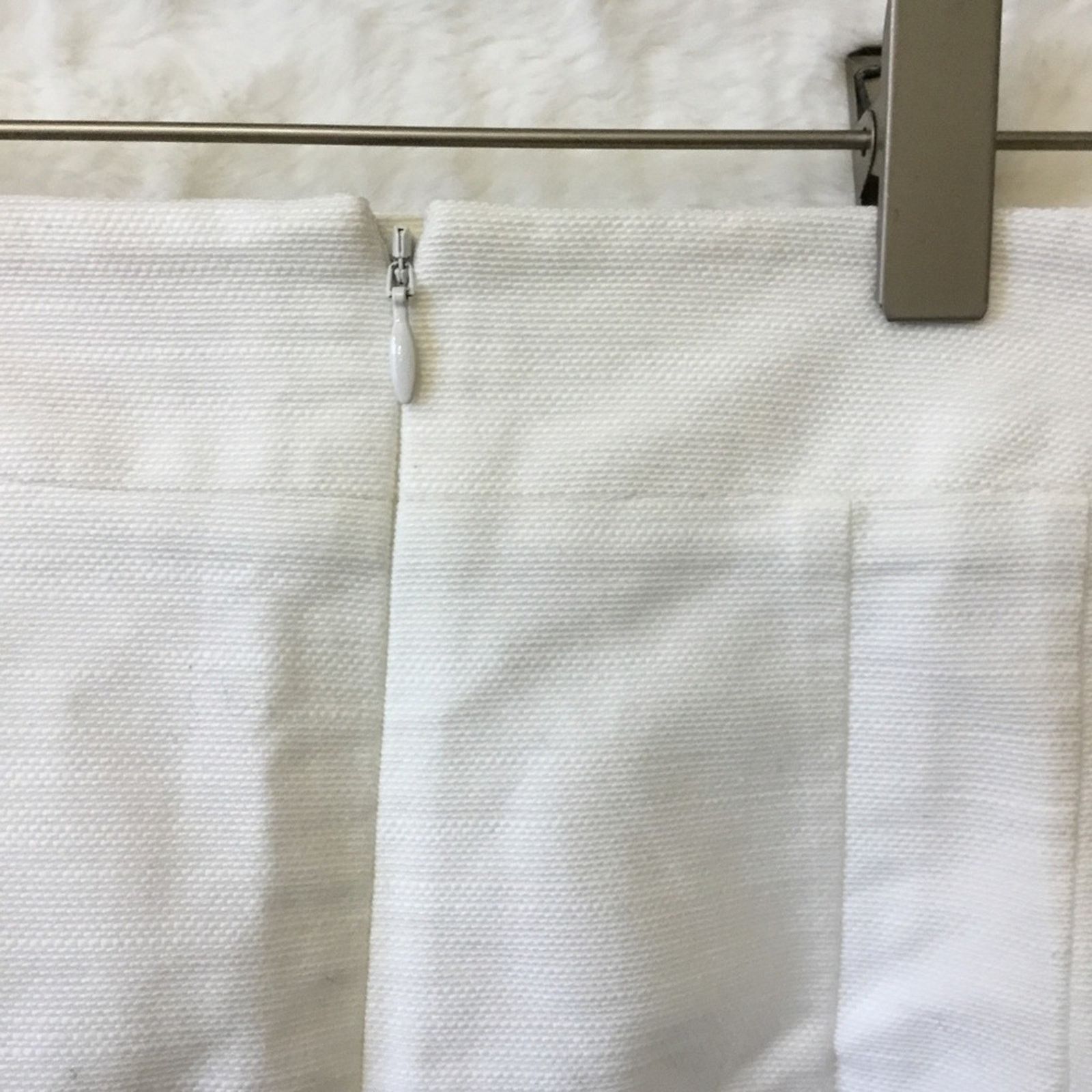 Loft Loft White Button Detail Pencil Skirt Size 27" / US 4 / IT 40 - 9 Thumbnail