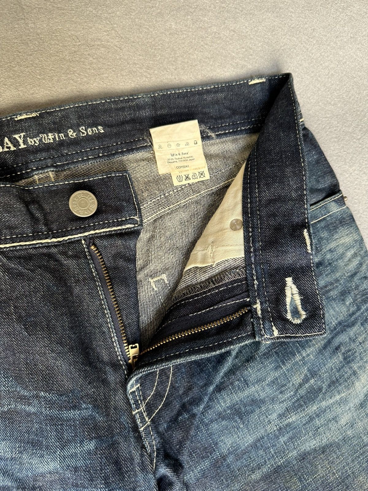 Japanese Brand FLARE Delay By Ufin & Son Japan Denim Size US 32 / EU 48 - 14 Thumbnail