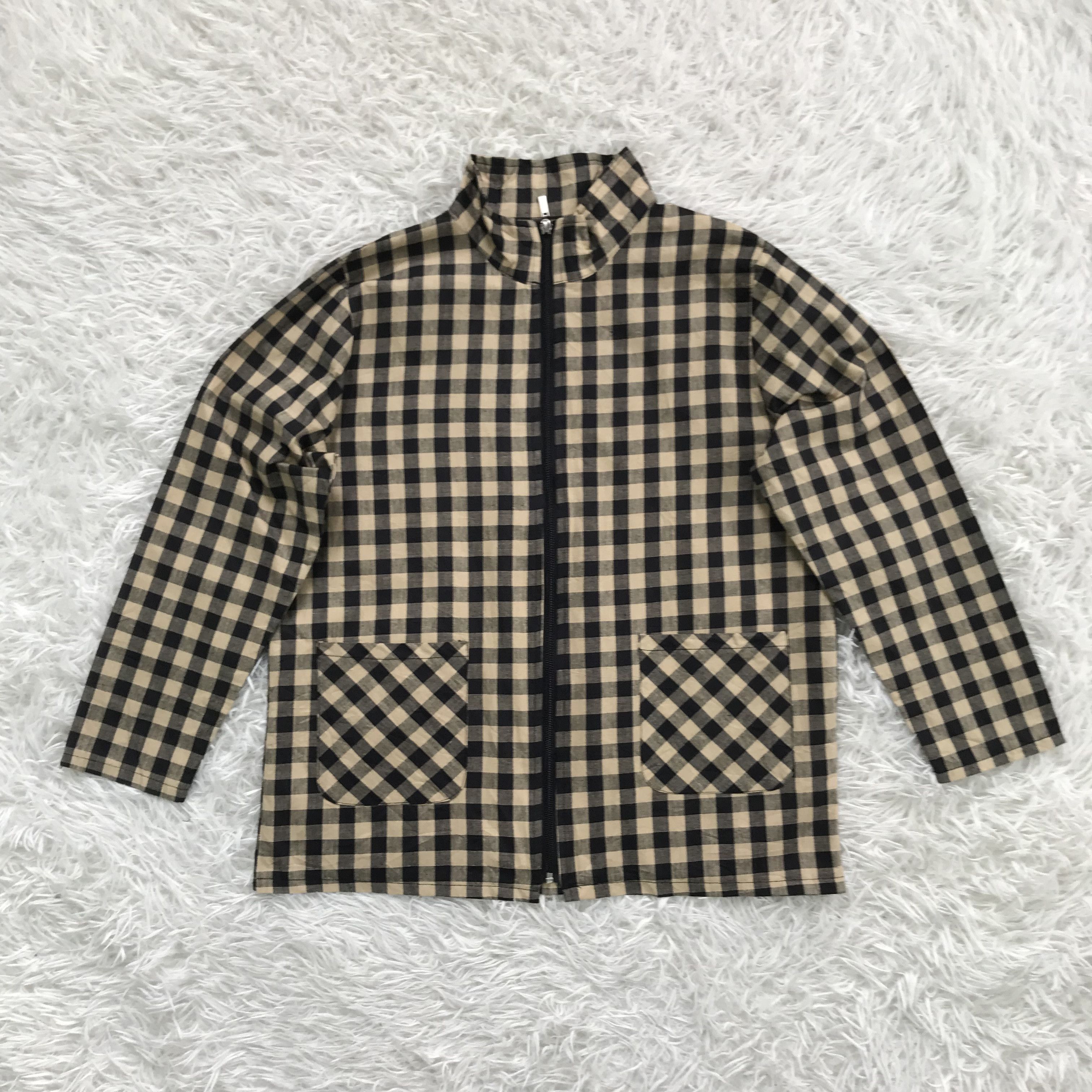 Japanese Brand Kureyon checked jacket Size M / US 6-8 / IT 42-44 - 2 Thumbnail