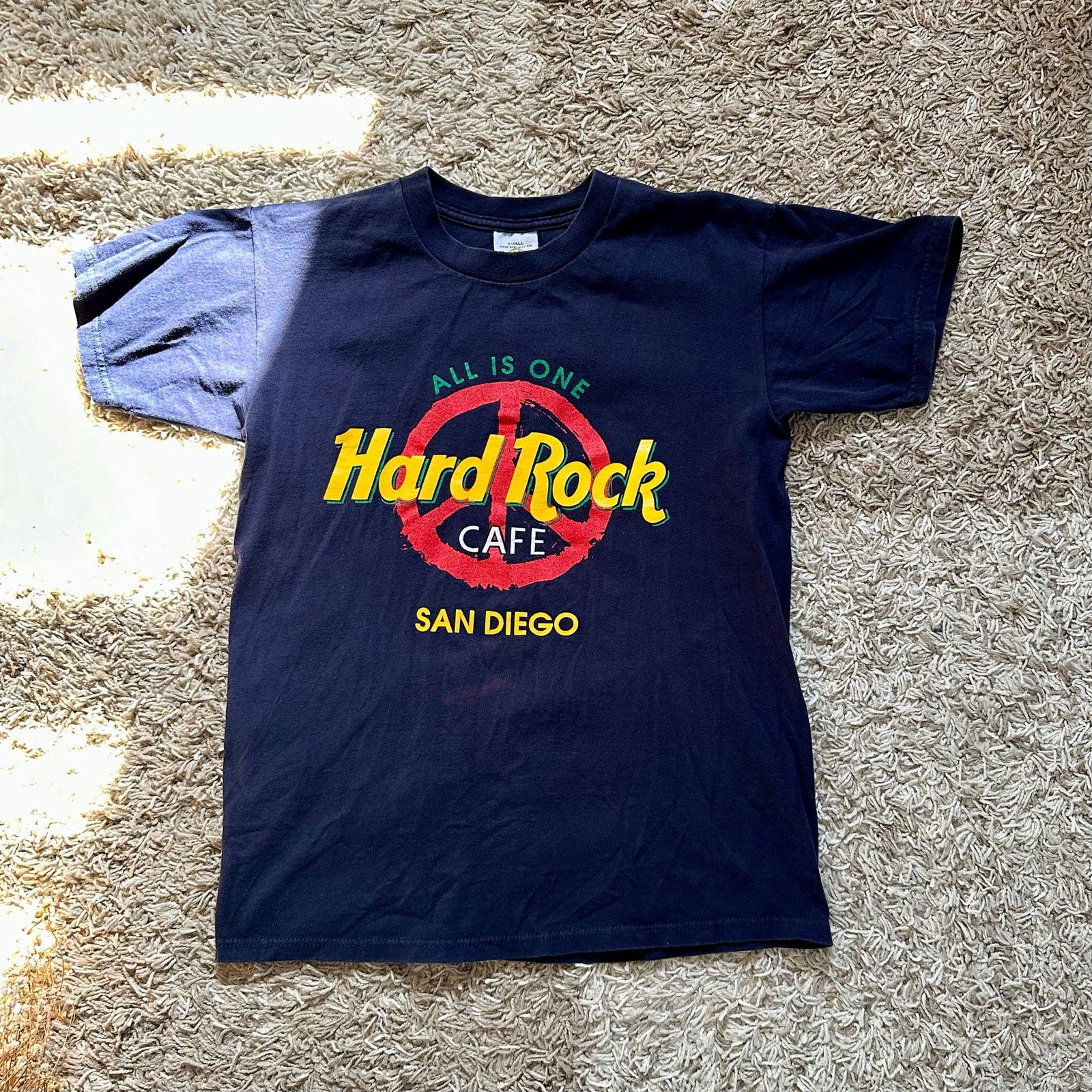 Hard Rock Cafe Vintage Hard Rock Cafe San Diego Navy T-shirt Tee Made USA Size US S / EU 44-46 / 1 - 2 Thumbnail