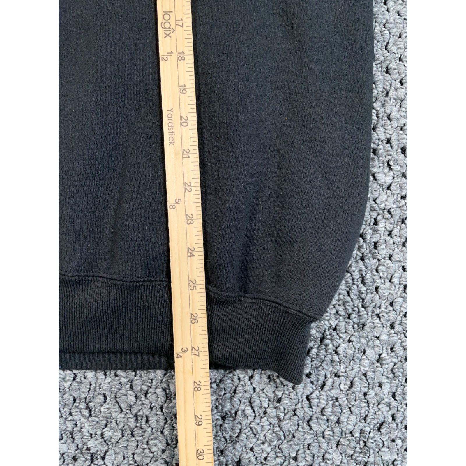 Lee VINTAGE Fraternal Order of Eagles Sweatshirt Lee Adult Large Black Graphic Print 90s Retro Mens Sweatshirt Size US L / EU 52-54 / 3 - 7 Thumbnail