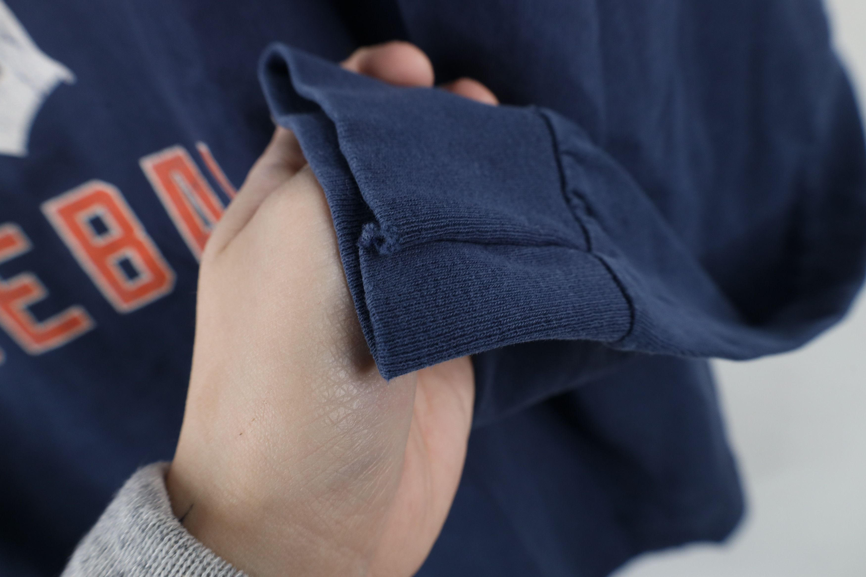 Vintage Vintage D Detroit Tigers Baseball Long Sleeve T-Shirt Size US L / EU 52-54 / 3 - 12 Thumbnail