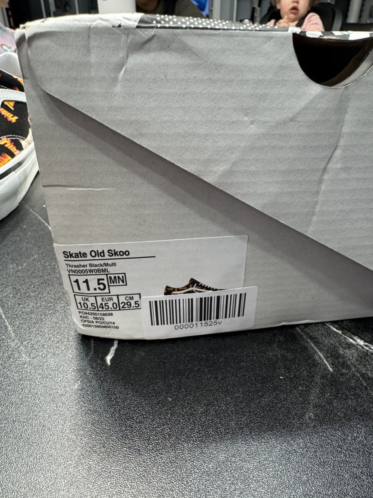 Vans Vans Old Skool x Thrasher Black Orange Flame DS Size 11.5 Size US 11.5 / EU 44-45 - 9 Thumbnail