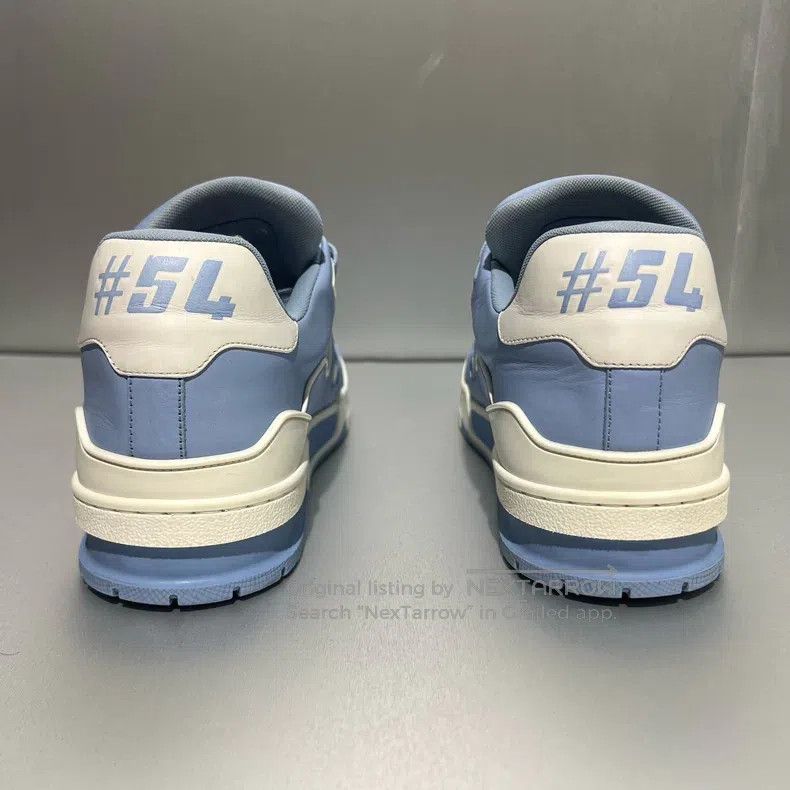 Louis Vuitton Louis Vuitton Trainer Sky Blue Board Shoes Size US 8.5 / EU 41-42 - 5 Thumbnail
