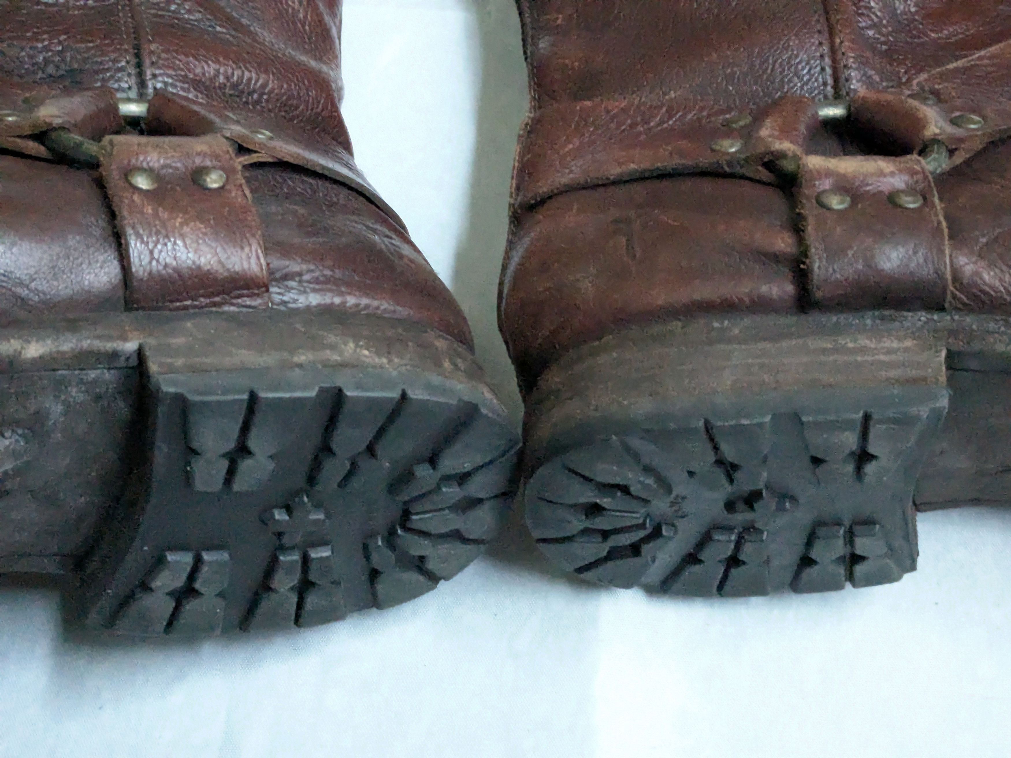 Frye Frye Harness Boots Brown 11 D Leather Size US 11 / EU 44 - 13 Thumbnail