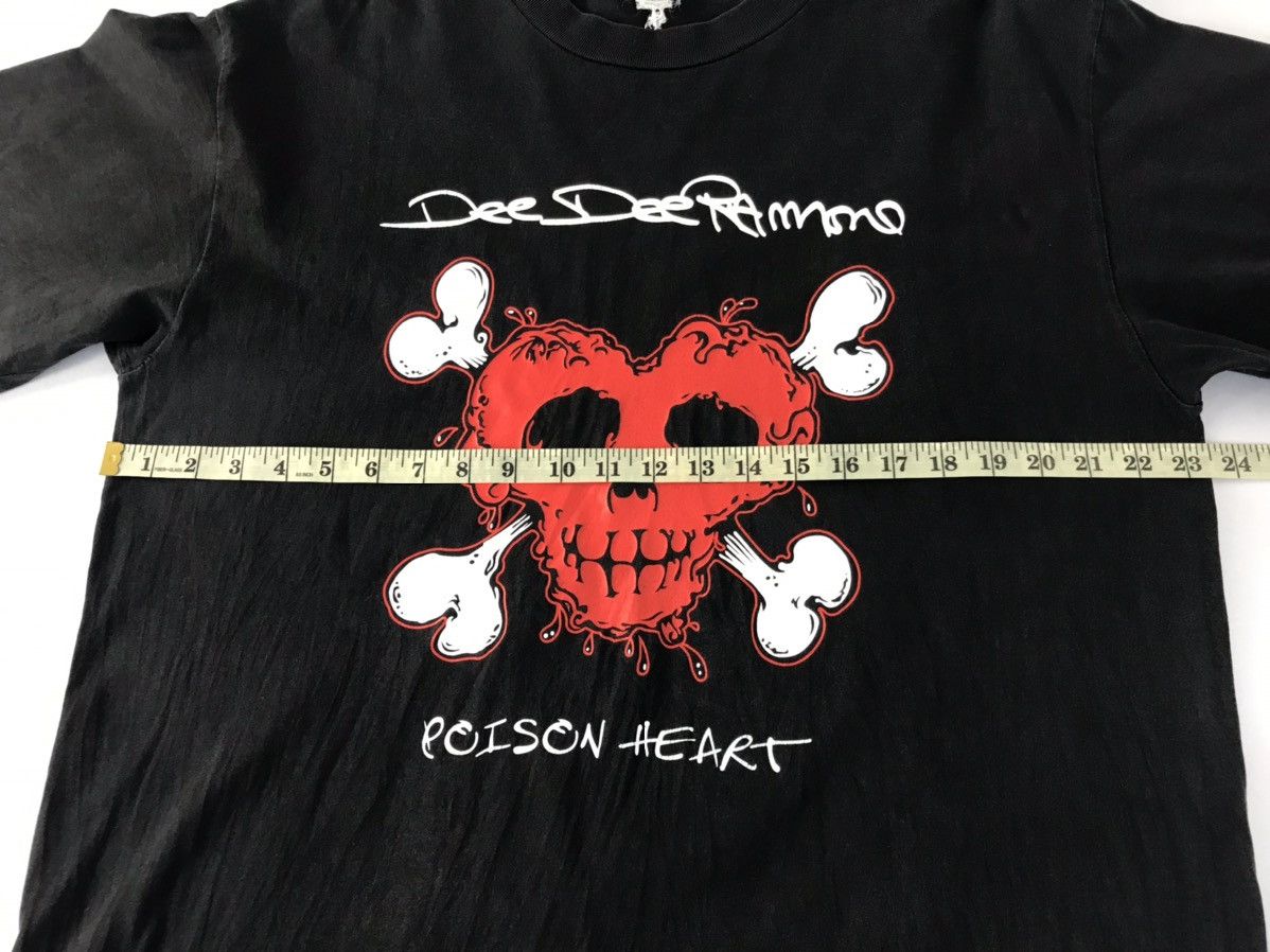 Band Tees Ramones Dee-Dee Poison Heart Punk Rock Band Tee Size US XL / EU 56 / 4 - 9 Thumbnail