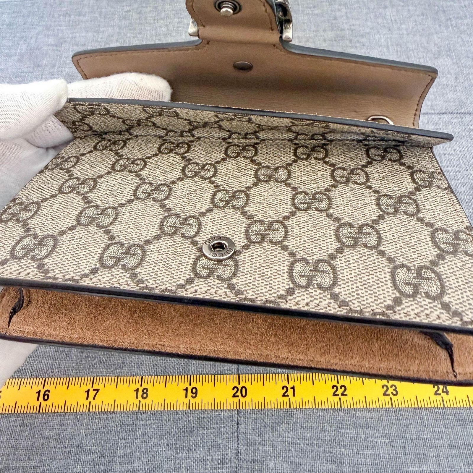 Gucci Gucci Mini Dionysus GG Supreme Chain Bag Size ONE SIZE - 9 Thumbnail