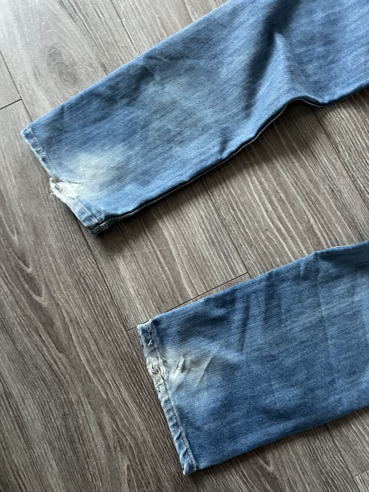 G-Star G Star Vintage Y2k Opium Distressed Denim Embroidered Jeans Size US 33 - 17 Thumbnail