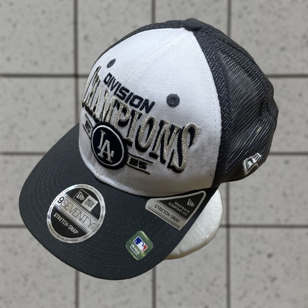 New Era New Era Dodgers Hat Men 9Seventy Snap Back Adjustable Black Size ONE SIZE - 1 Thumbnail