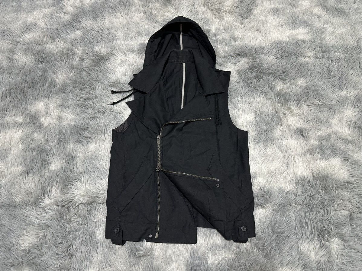 PPFM 🔥Sick Y2K PPFM Ninja Vest Jacket Hoodie Asymmetric Goth Punk Size US S / EU 44-46 / 1 - 1 Thumbnail