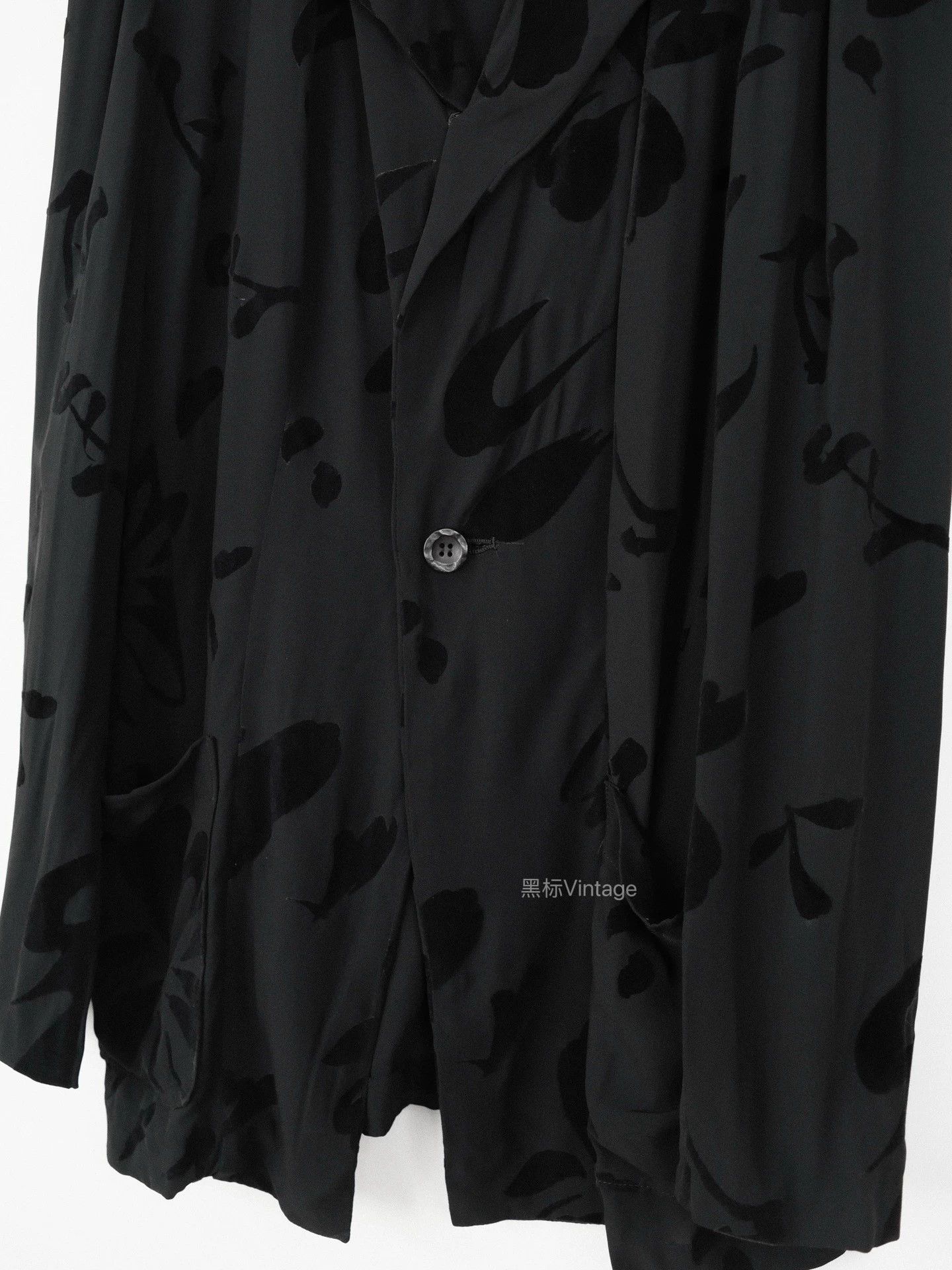 Yohji Yamamoto Yohji Yamamoto 97ss Flocked Jacket Women's Chanel Homage Size S / US 4 / IT 40 - 6 Thumbnail