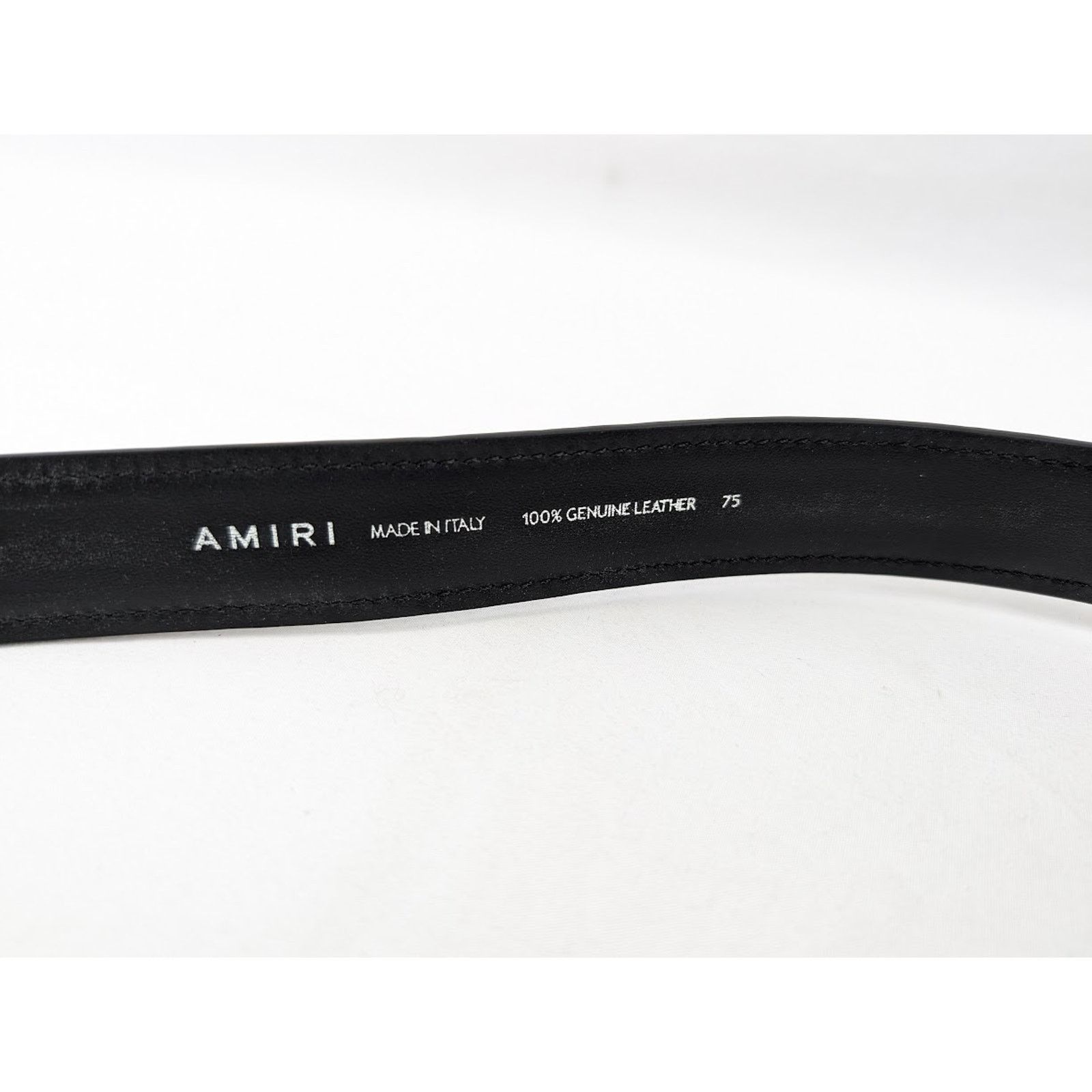 Amiri o1rshd1 Size: 85 / MA Belt in Black Size 34 - 5 Thumbnail