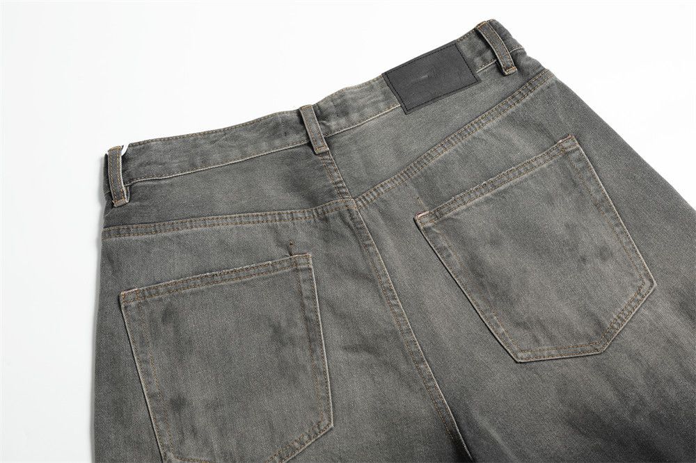 Japanese Brand × Jean Punk distressed washed vintage gradient denim shorts Size US 32 / EU 48 - 5 Thumbnail