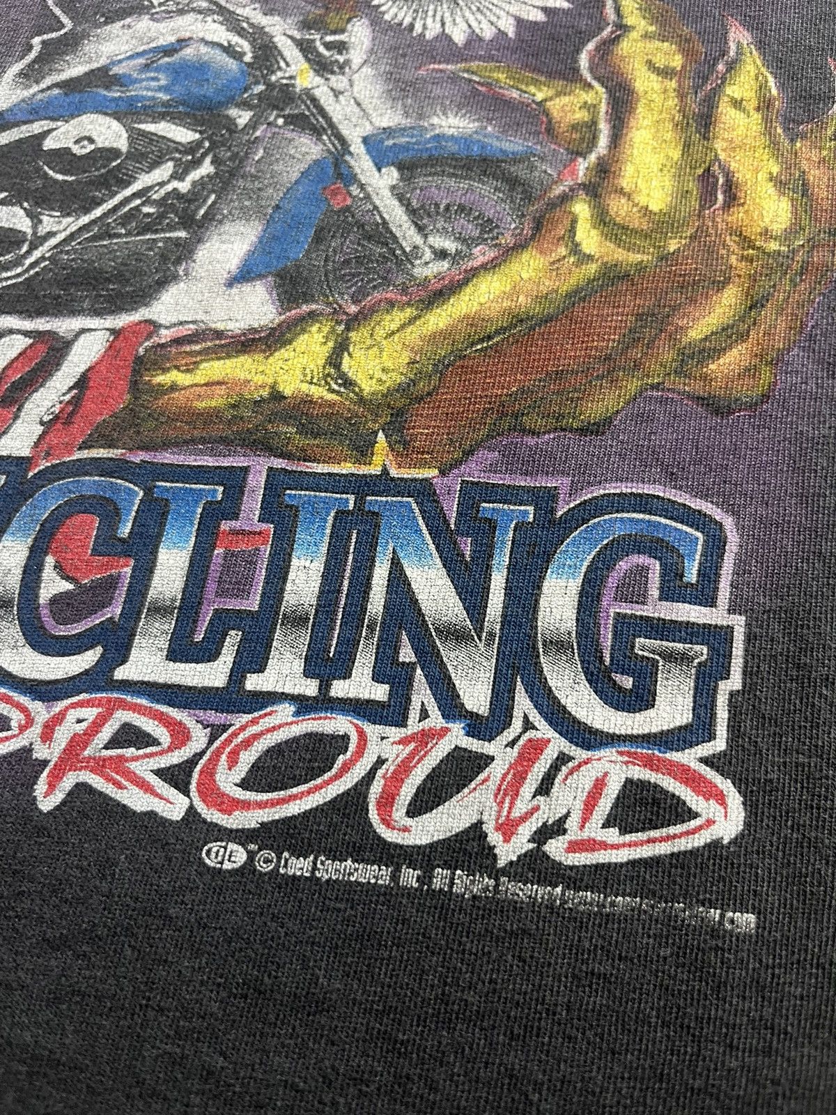 Vintage Vintage COED NAKED Motorcycling Loud and Proud 90’s Tshirt Size US L / EU 52-54 / 3 - 10 Thumbnail