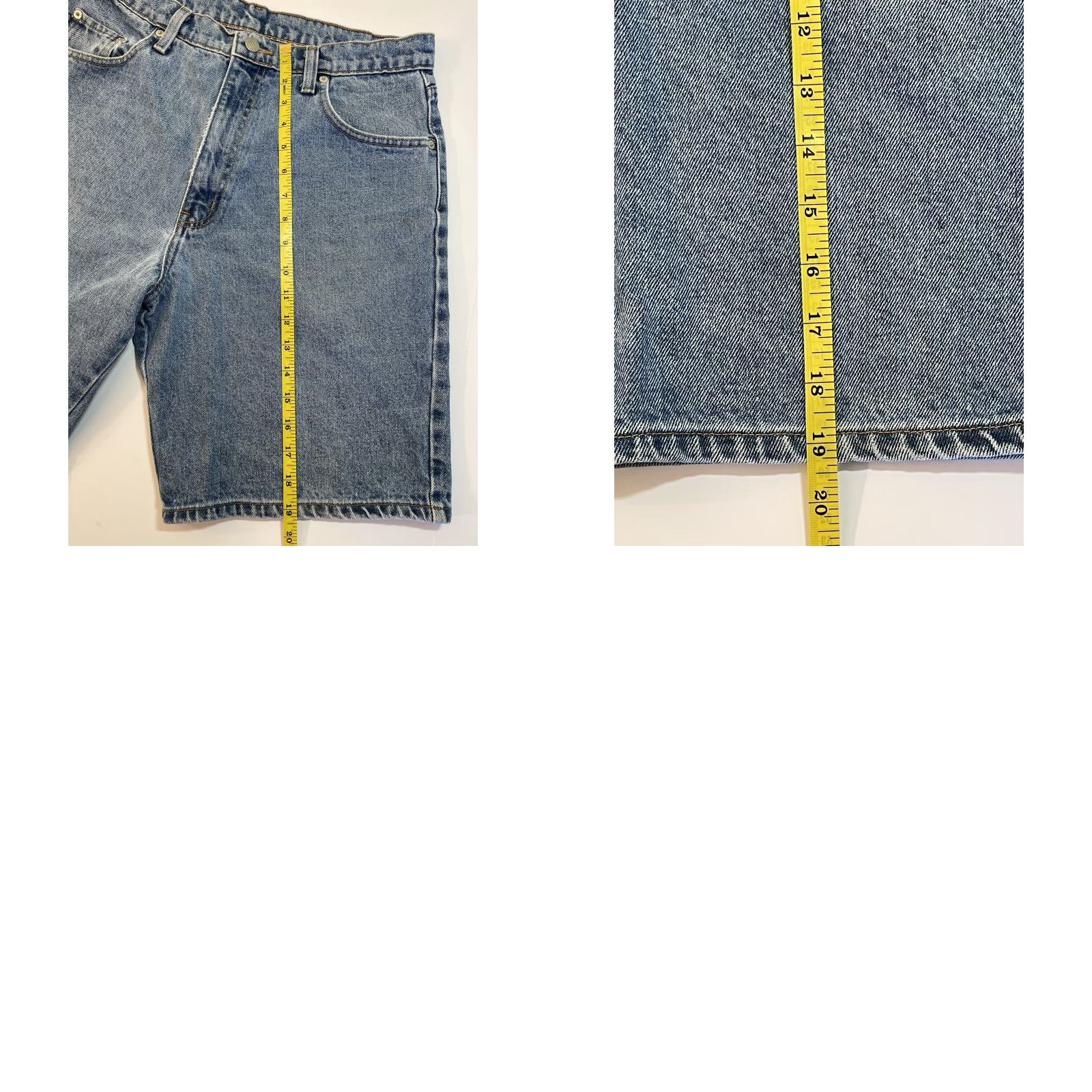 Polo Ralph Lauren VINTAGE Polo Ralph Lauren Mens Shorts Denim 90s Blue 34 Belt Loops 5-Pocket Casual Mens Size US S / EU 44-46 / 1 - 8 Thumbnail