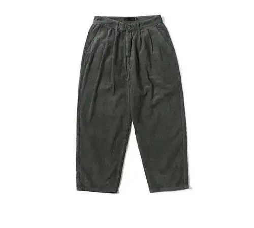 Homemade × Japanese Brand × Jean 20AW Indigo Union Japan Olive Simple Corduroy Pants Size US 31 - 1 Thumbnail