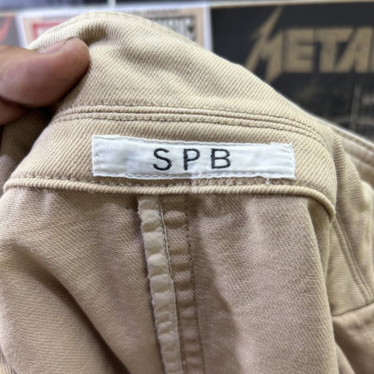 Vintage Vintage SPB Denim Coat Size L / US 10 / IT 46 - 10 Thumbnail