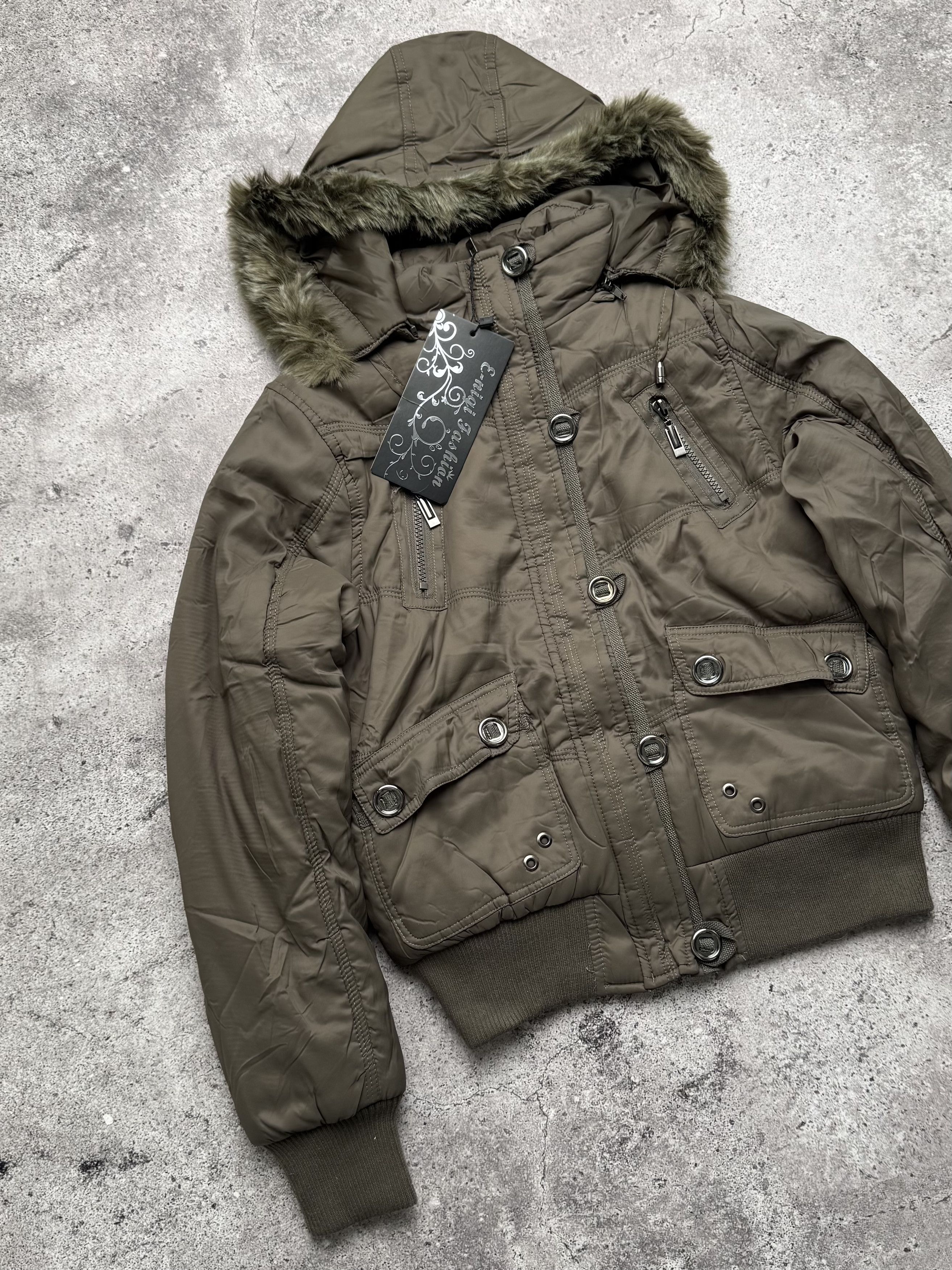 Vintage Vintage Hooded Jacket C676(V380) Size XS / US 0-2 / IT 36-38 - 2 Thumbnail