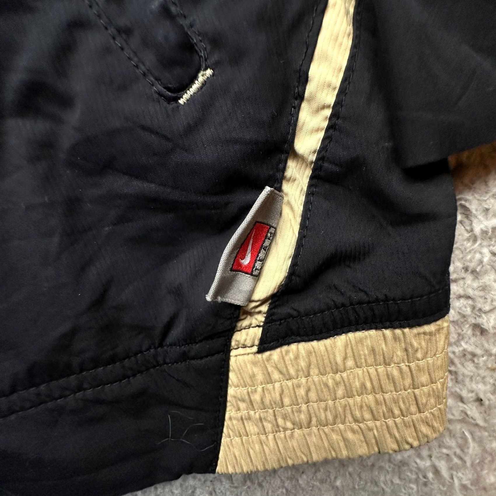 Nike Nike Team Fit Storm Purdue Boilermakers 1/4 Zip Windbreaker Jacket Mens Large Black Size US L / EU 52-54 / 3 - 7 Thumbnail