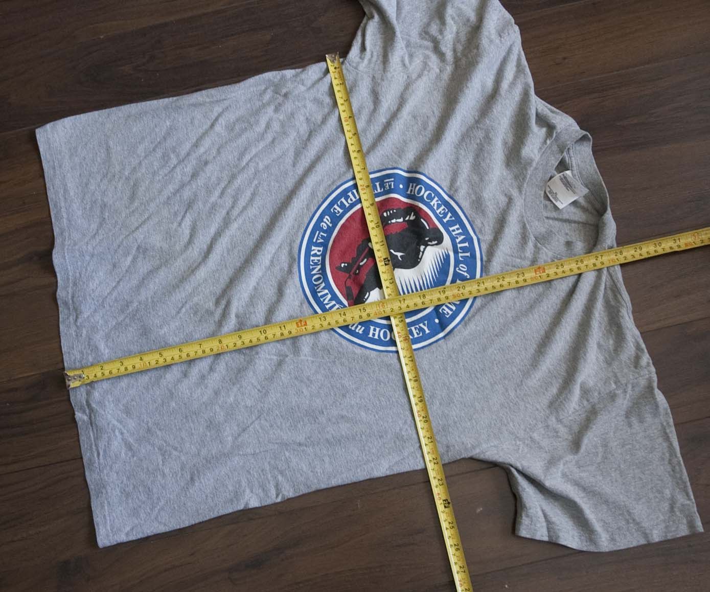 NHL Hockey Hall of Fame NHL T Shirt Size XL Gray Size US XL / EU 56 / 4 - 4 Thumbnail