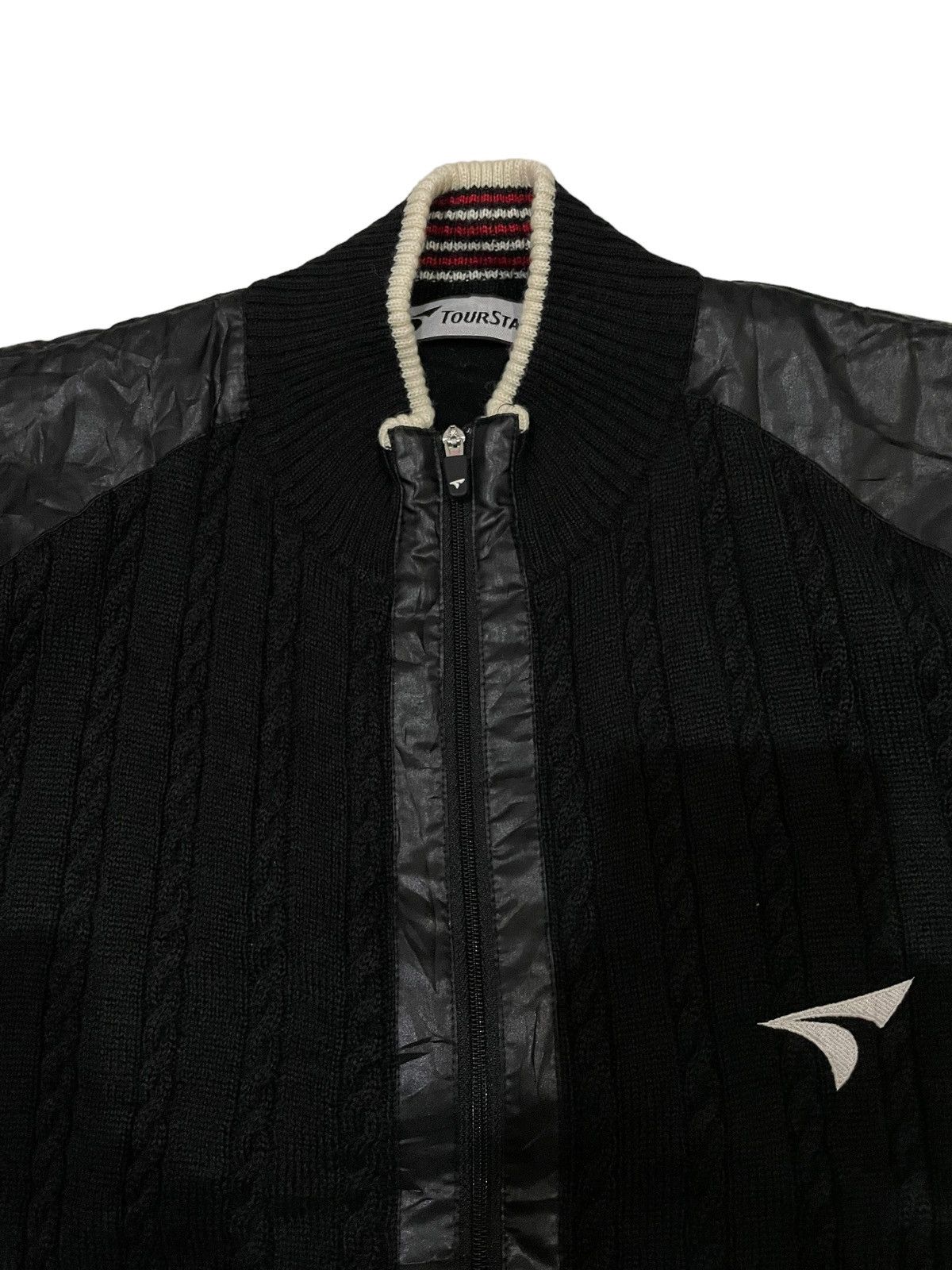 Japanese Brand Vintage Bridgestone Tour Stage Golf Knit Jacket Size US M / EU 48-50 / 2 - 6 Thumbnail